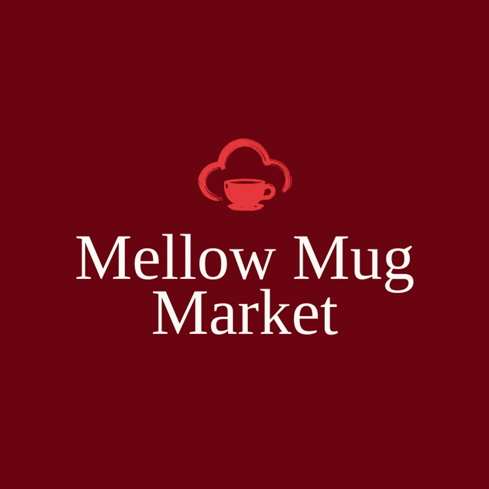 Mellow Mug Market logo for coffee cup