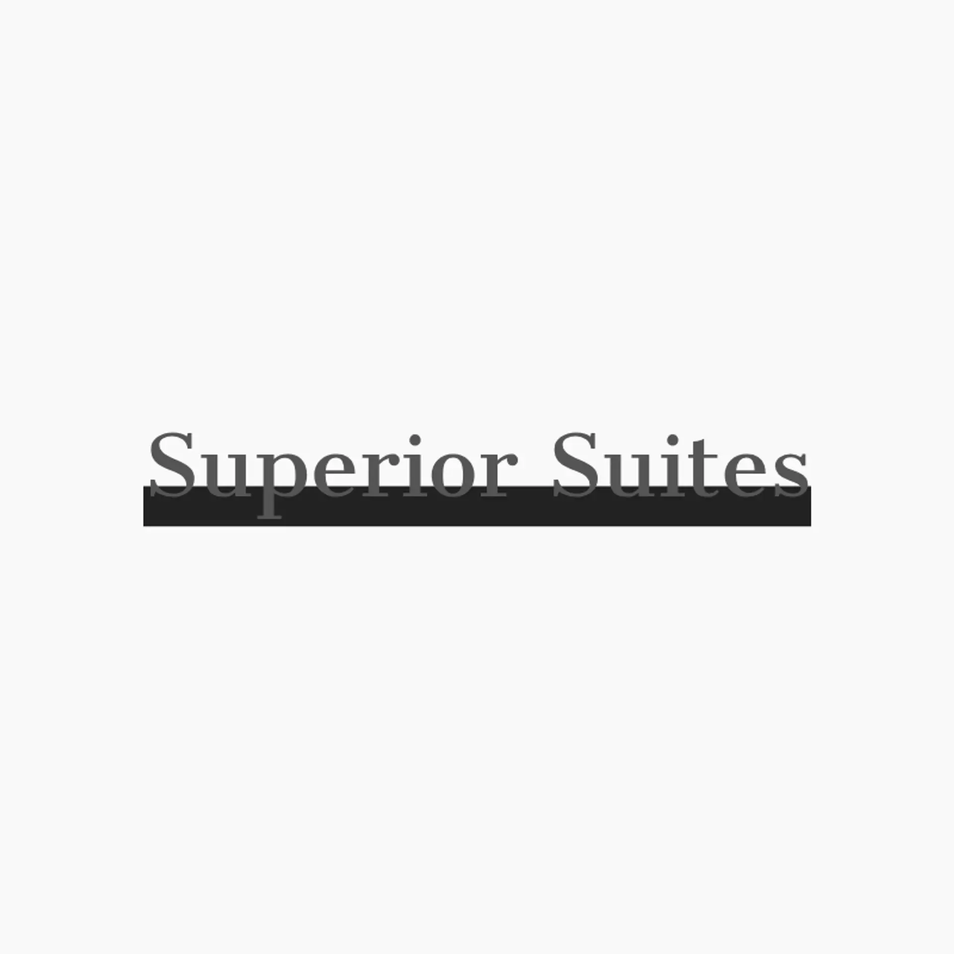 Superior Suites logo for classy real estate