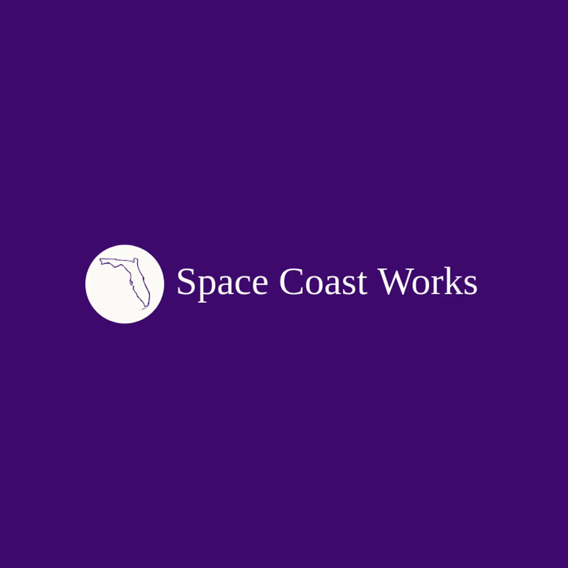Space Coast Works logo for florida