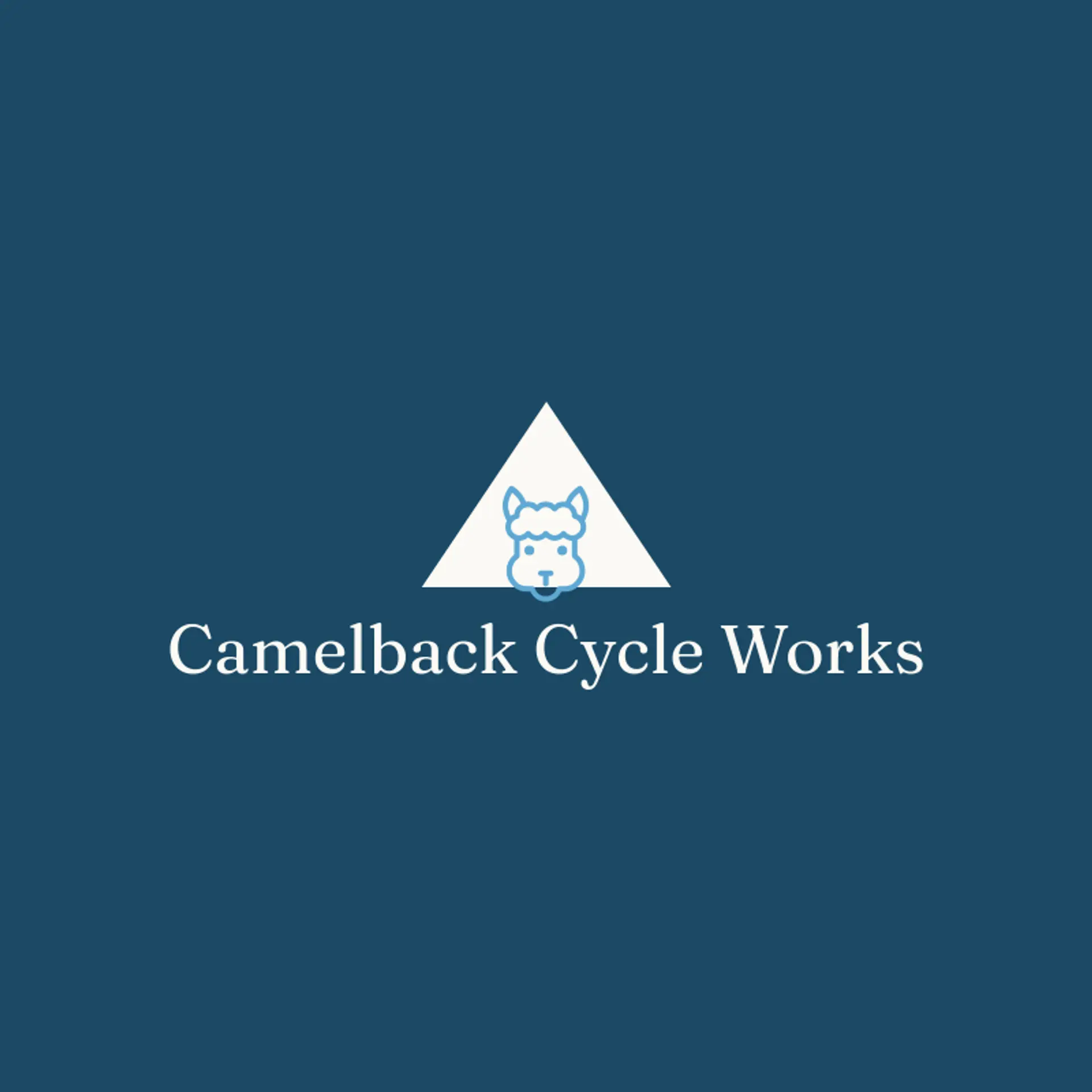 Camelback Cycle Works logo for camel