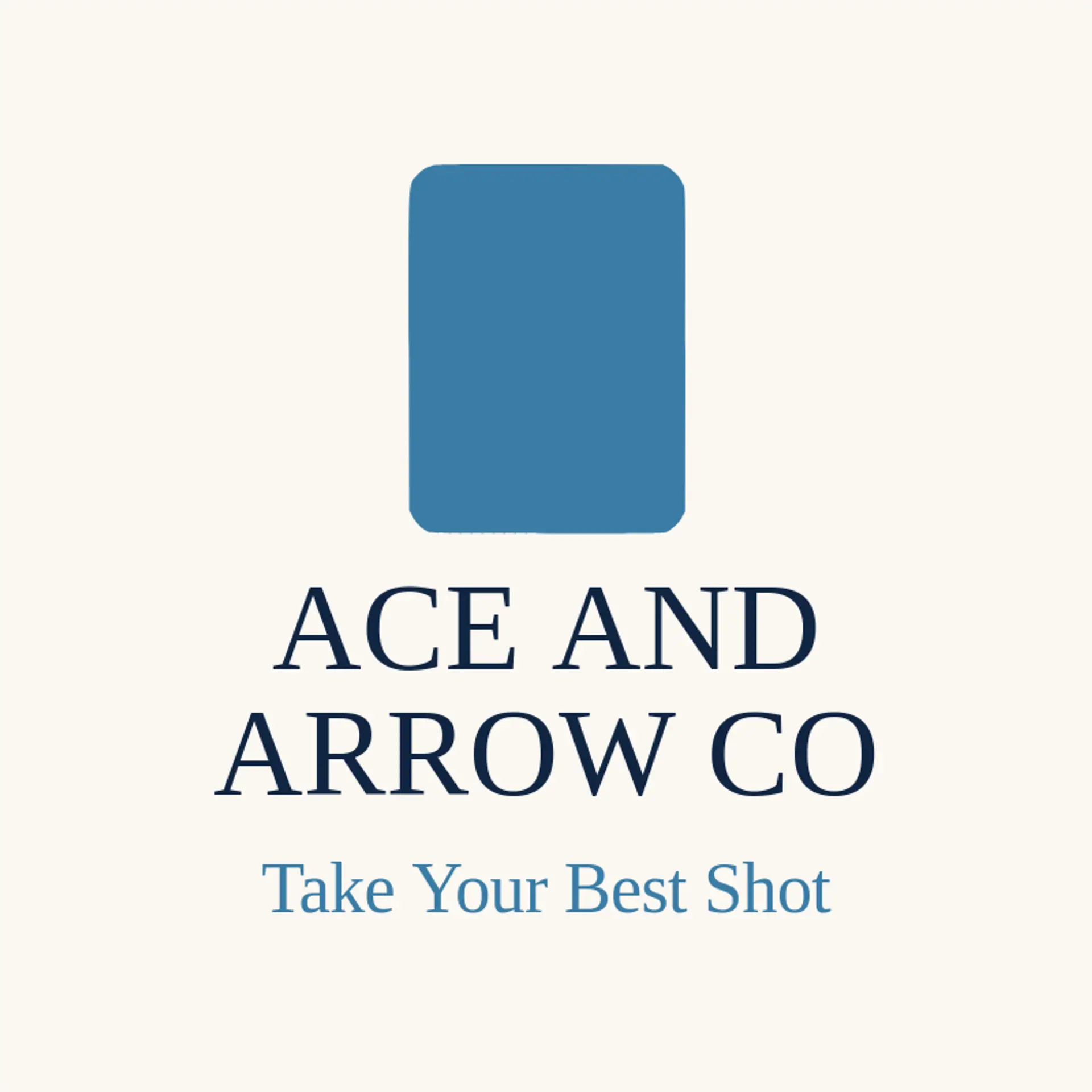 Ace and Arrow Co logo for playing cards