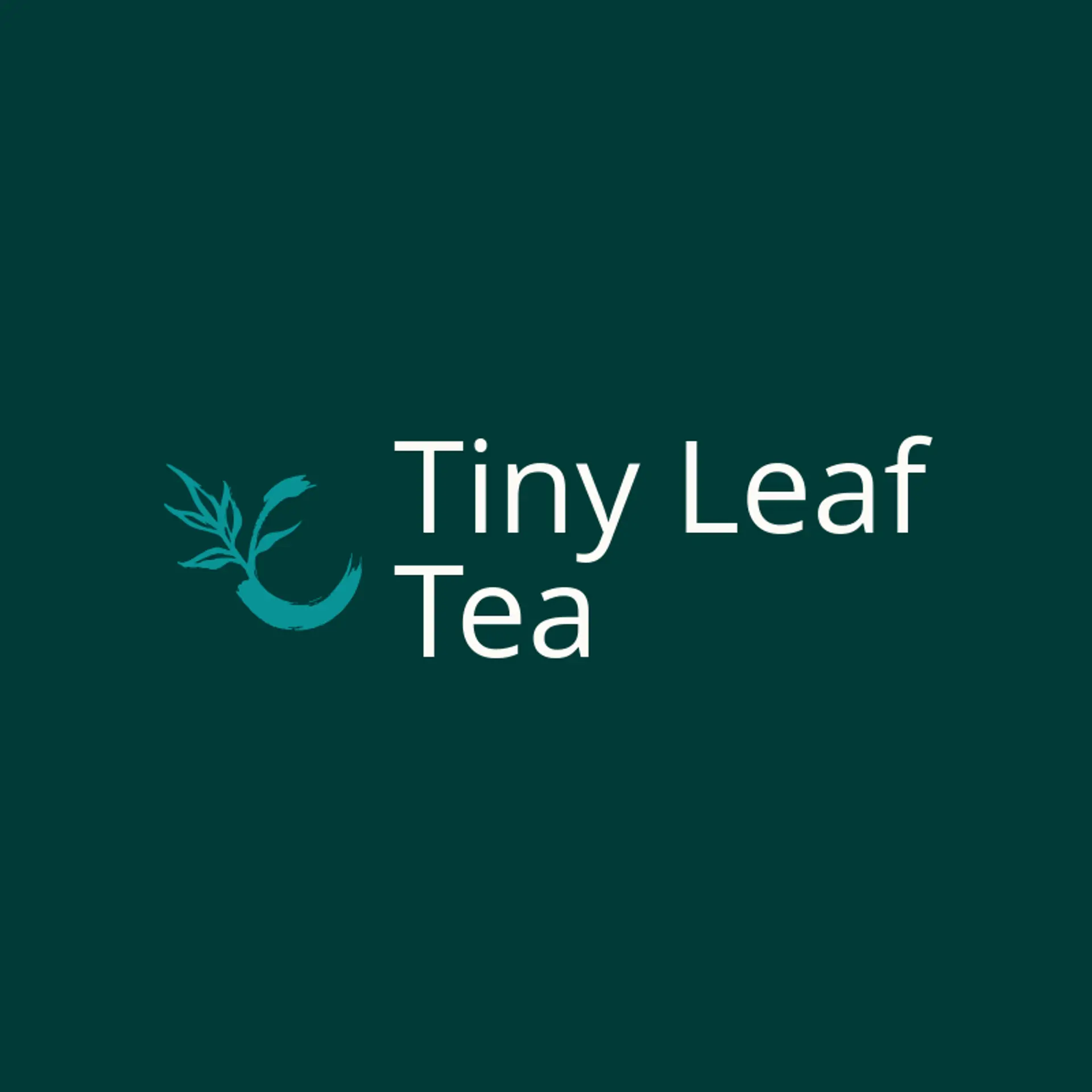 Tiny Leaf Tea logo for matcha