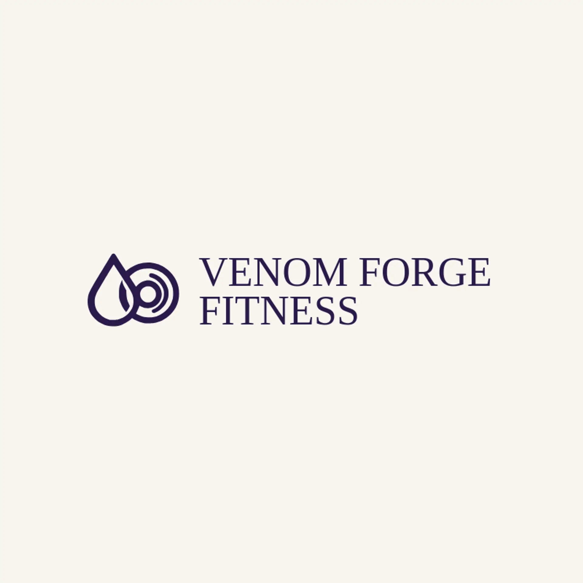 Venom Forge Fitness logo for venom