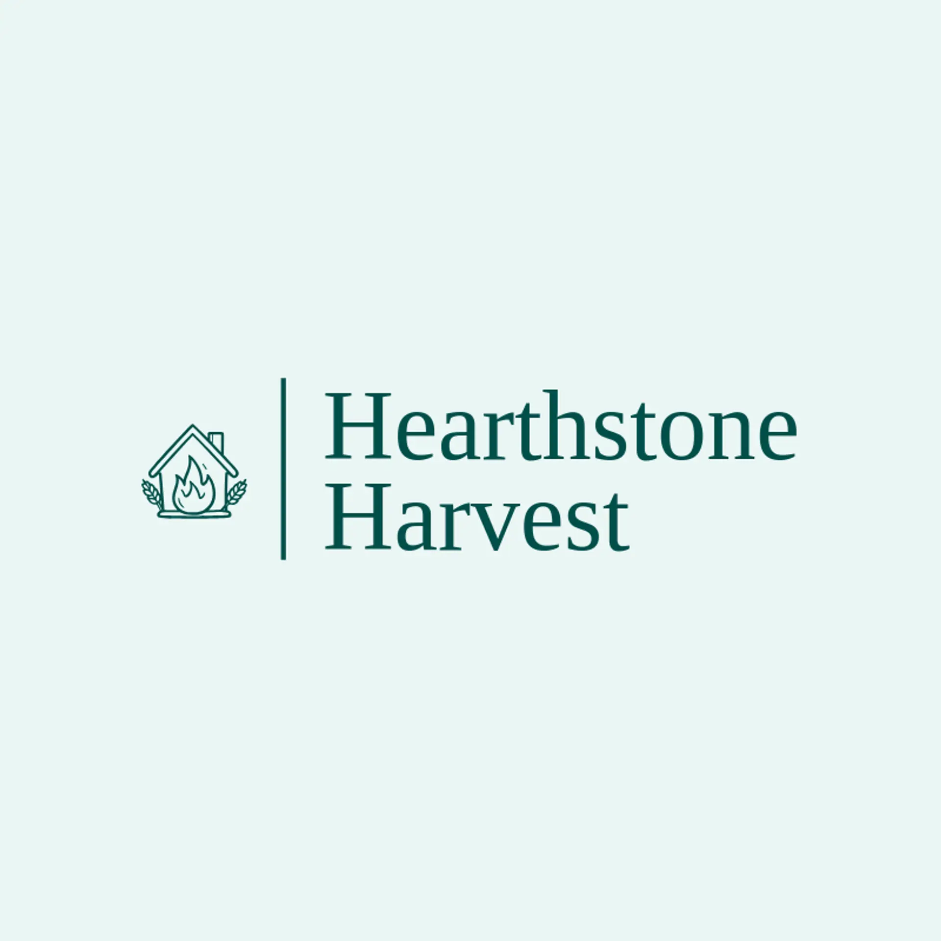 Hearthstone Harvest logo for homestead