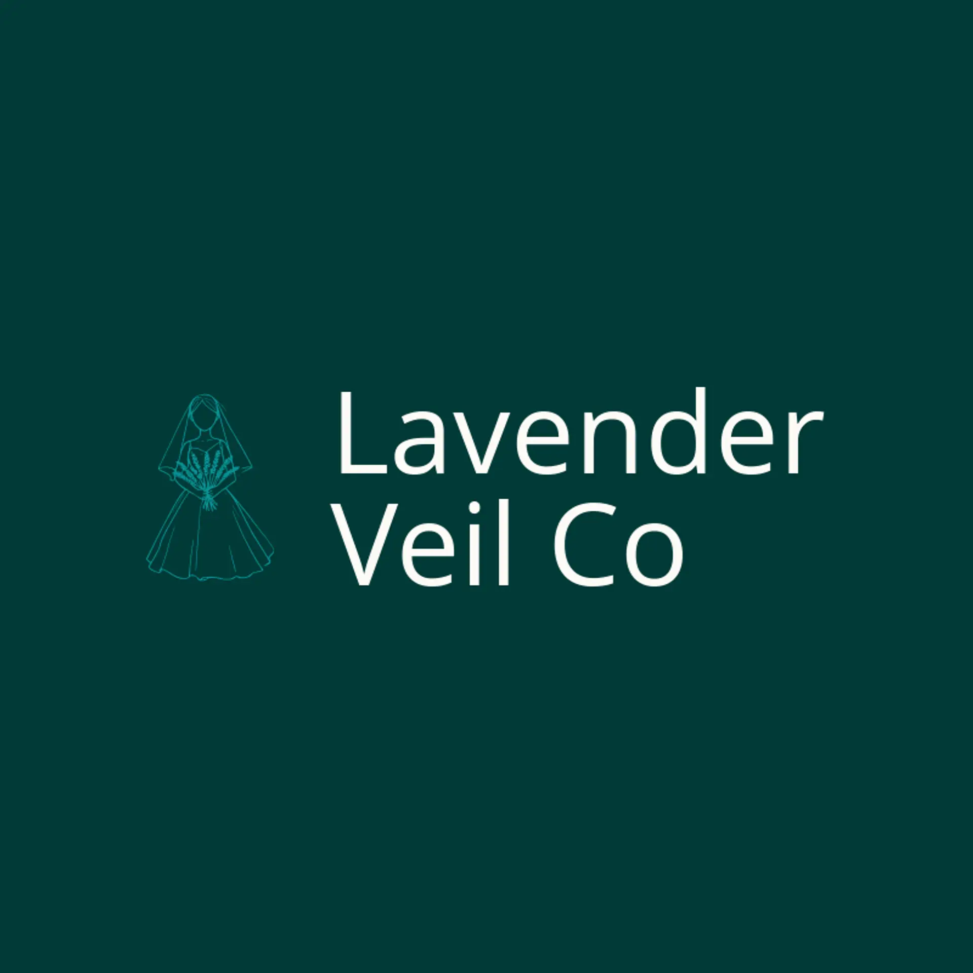 Lavender Veil Co logo for bride