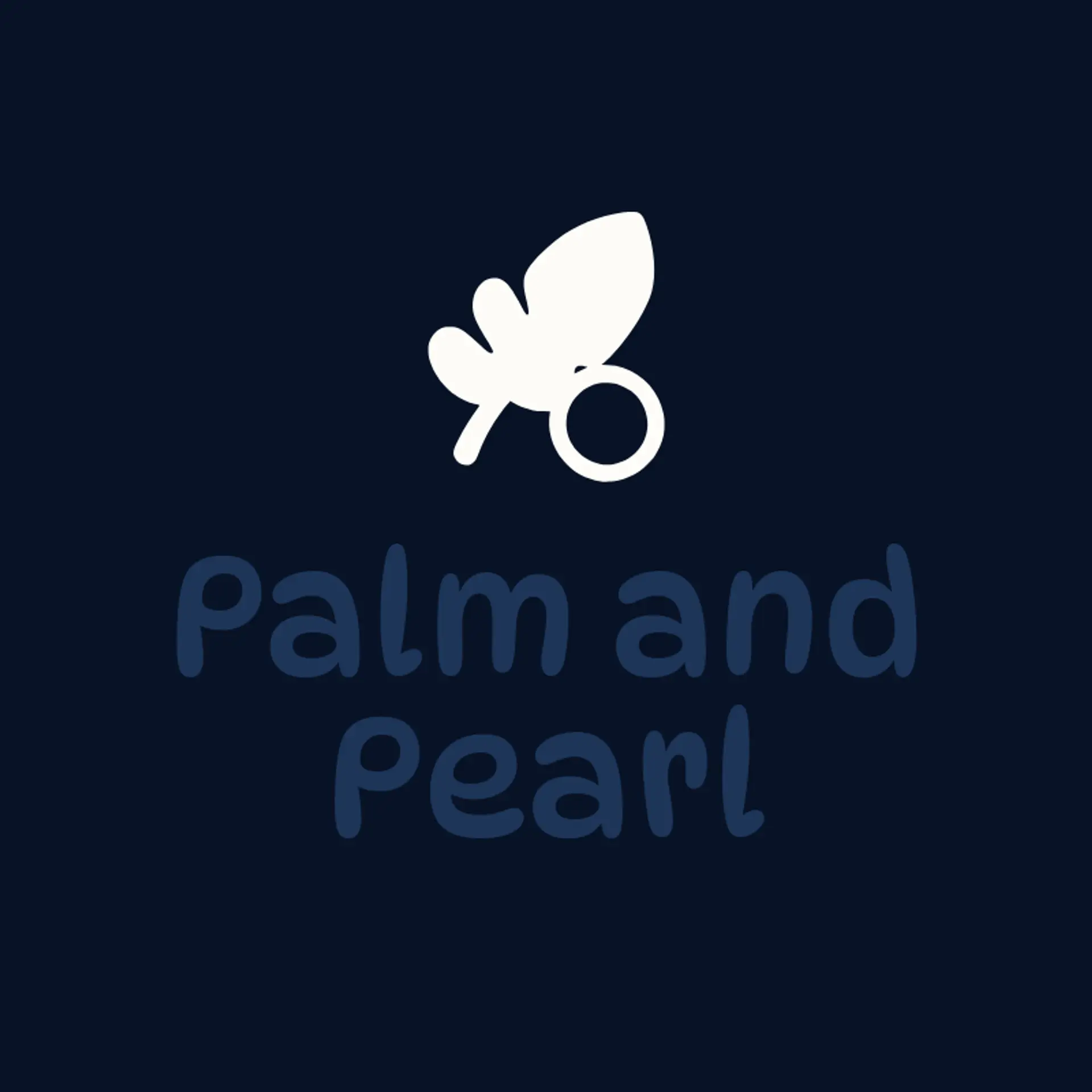 Palm and Pearl logo for arabic