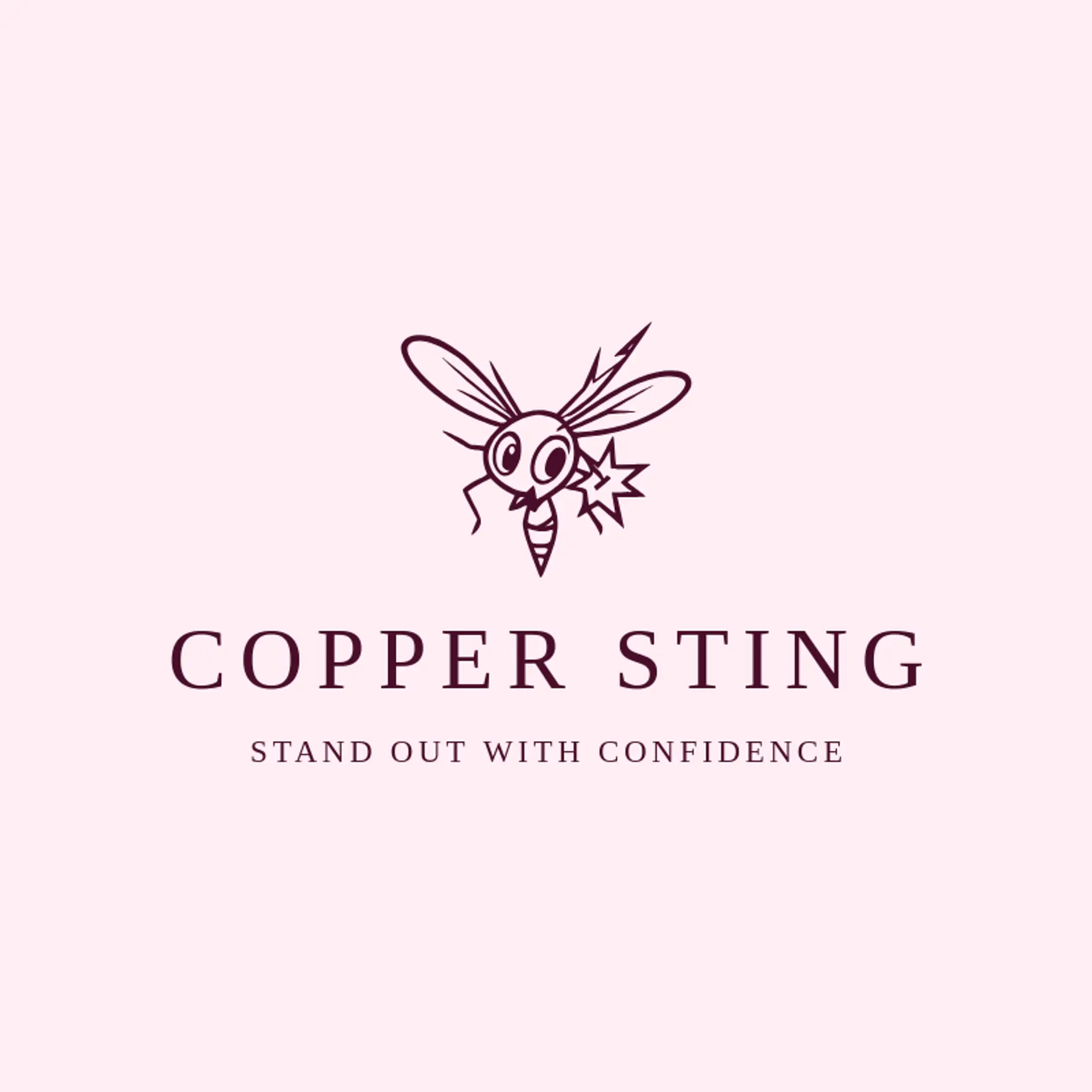 Copper Sting logo for wasp