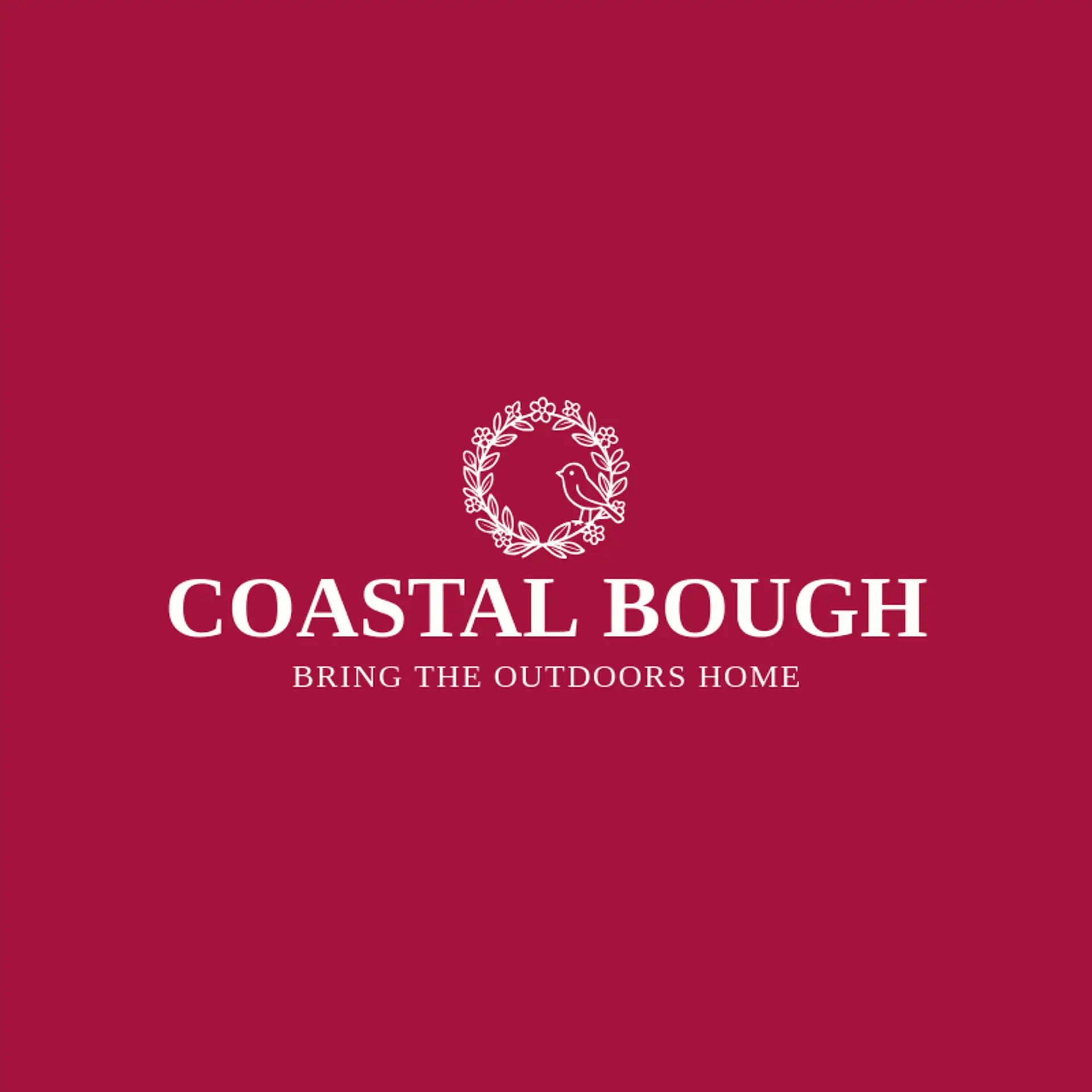 Coastal Bough logo for wreath