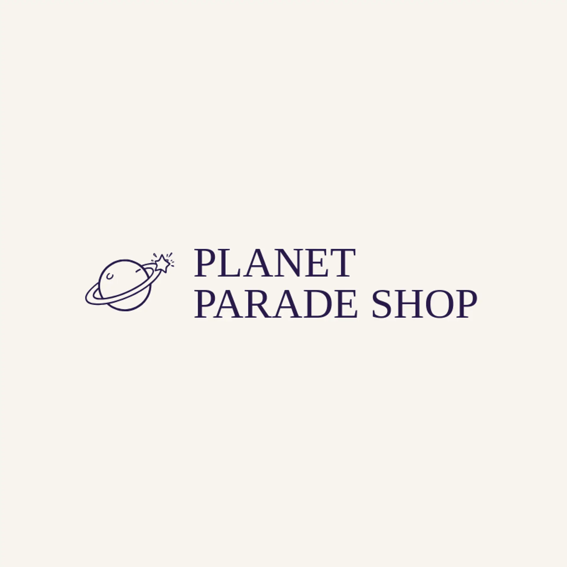 Planet Parade Shop logo for sci fi