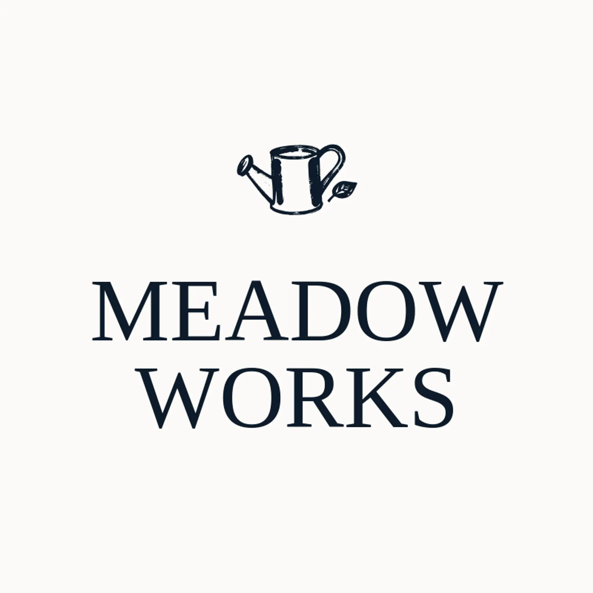 Meadow Works logo for landscape