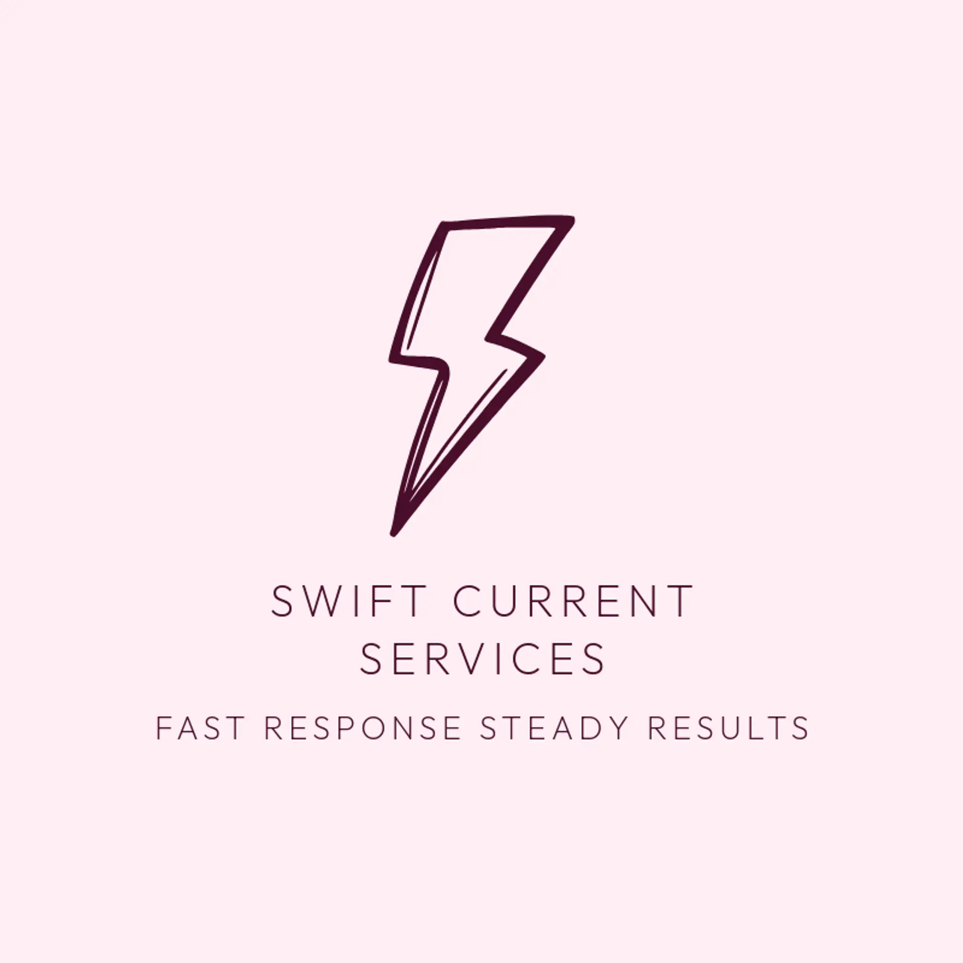 Swift Current Services logo for thunderbolt