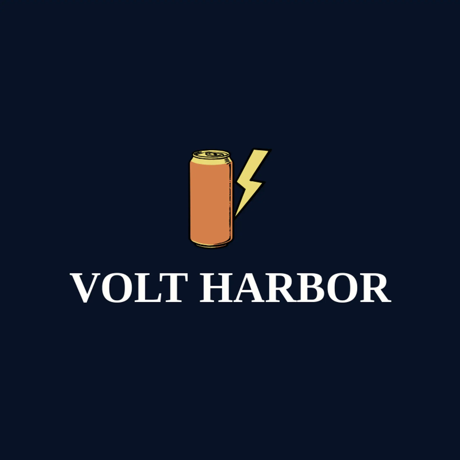 Volt Harbor logo for energy drink