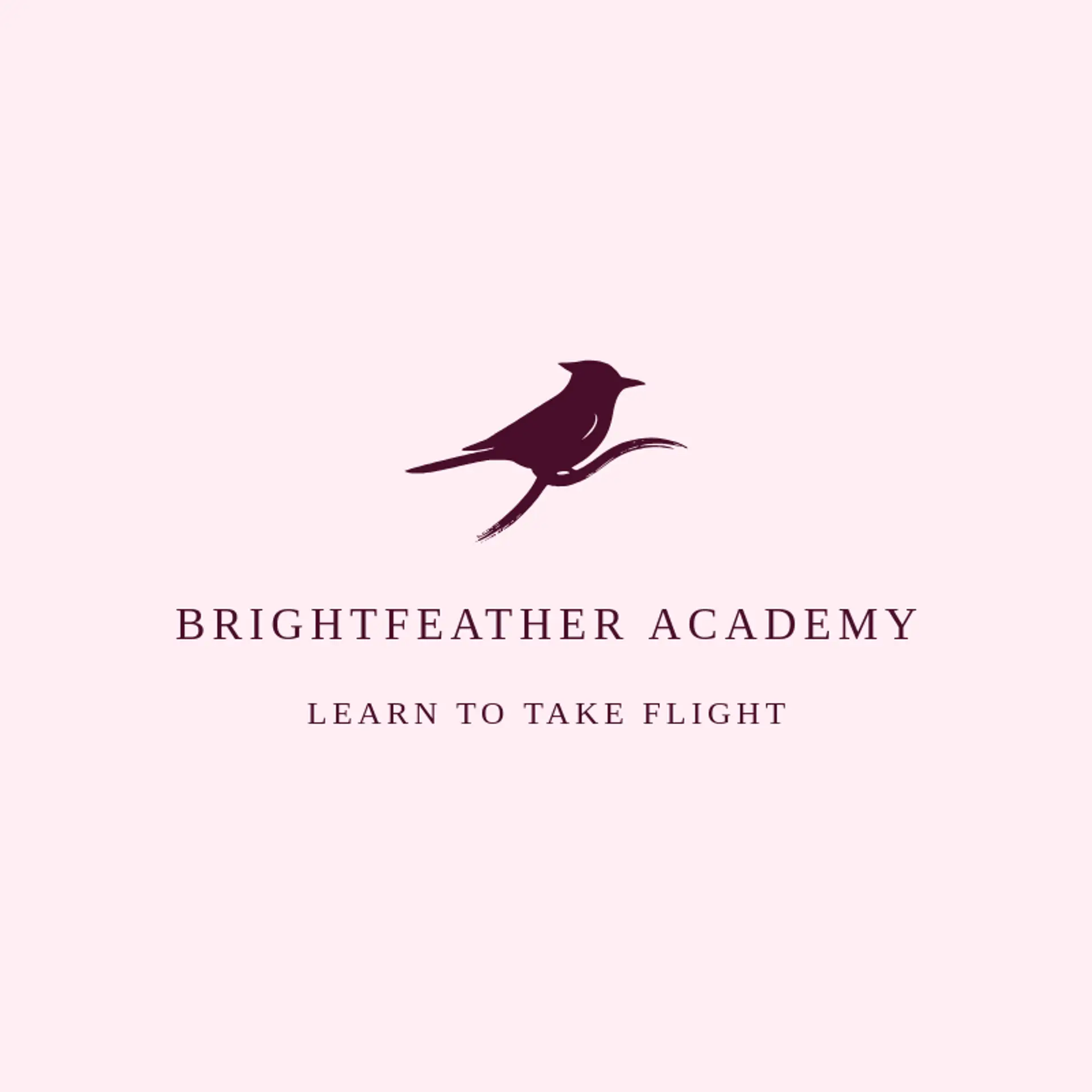 Brightfeather Academy logo for hood