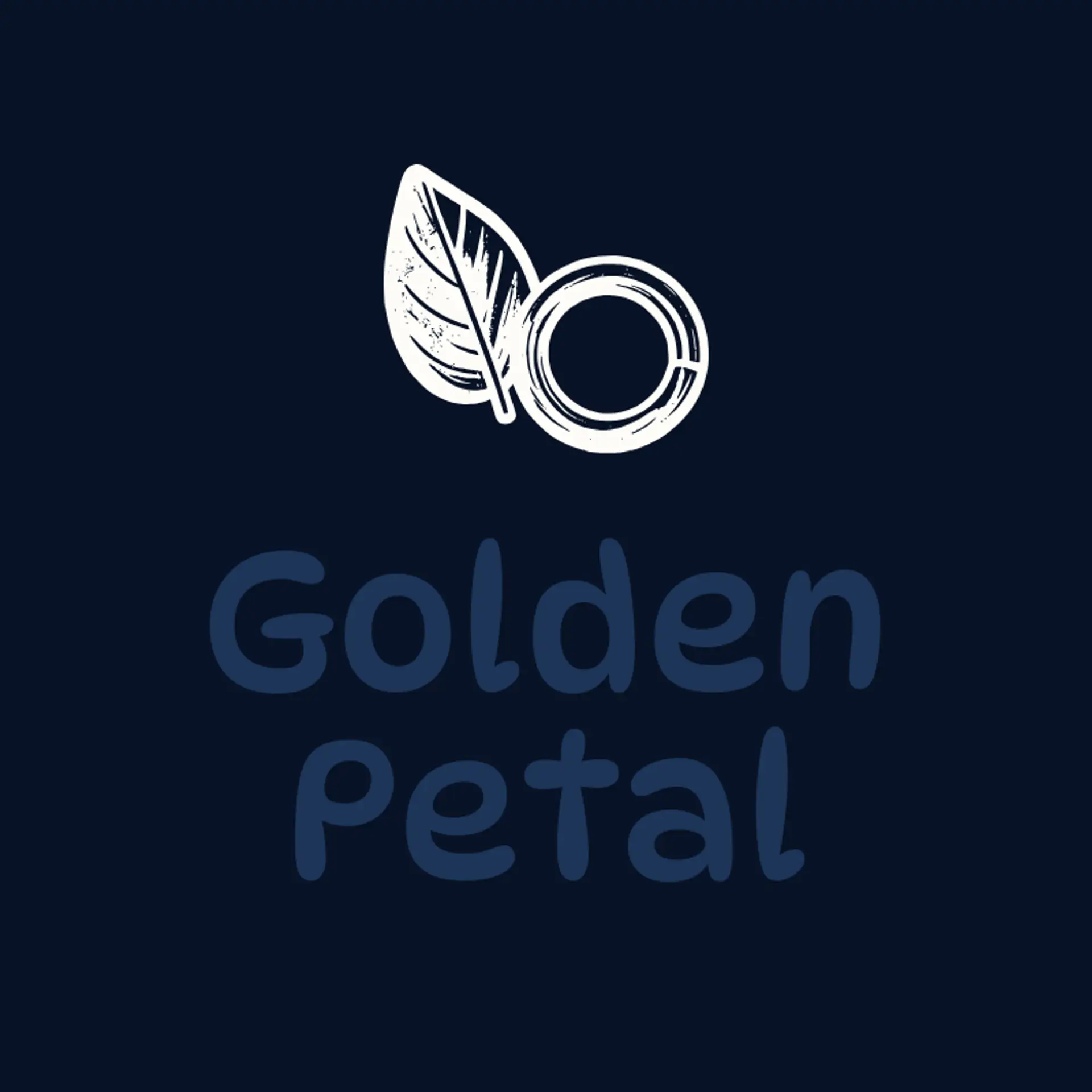 Golden Petal logo for bangle