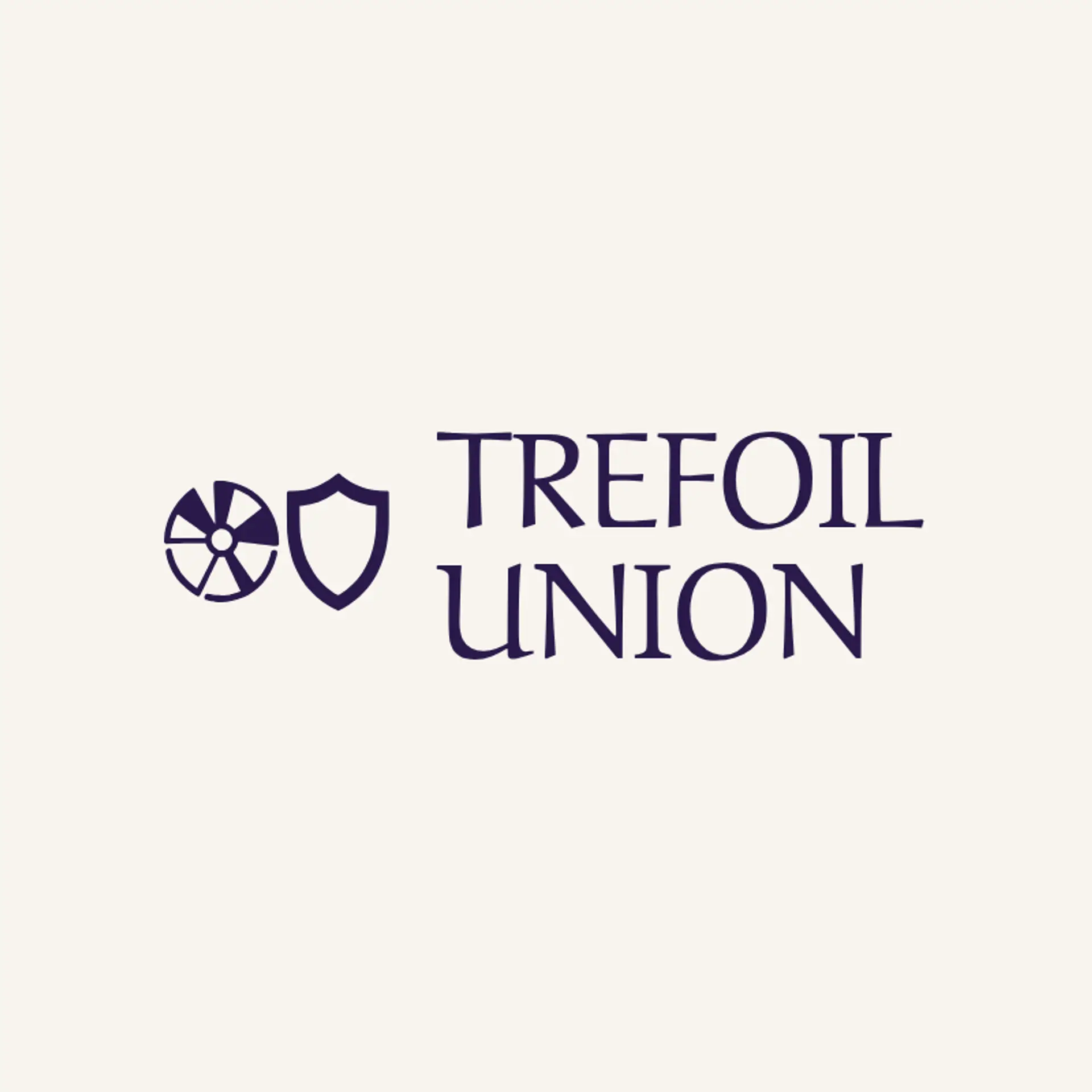 Trefoil Union logo for nuclear