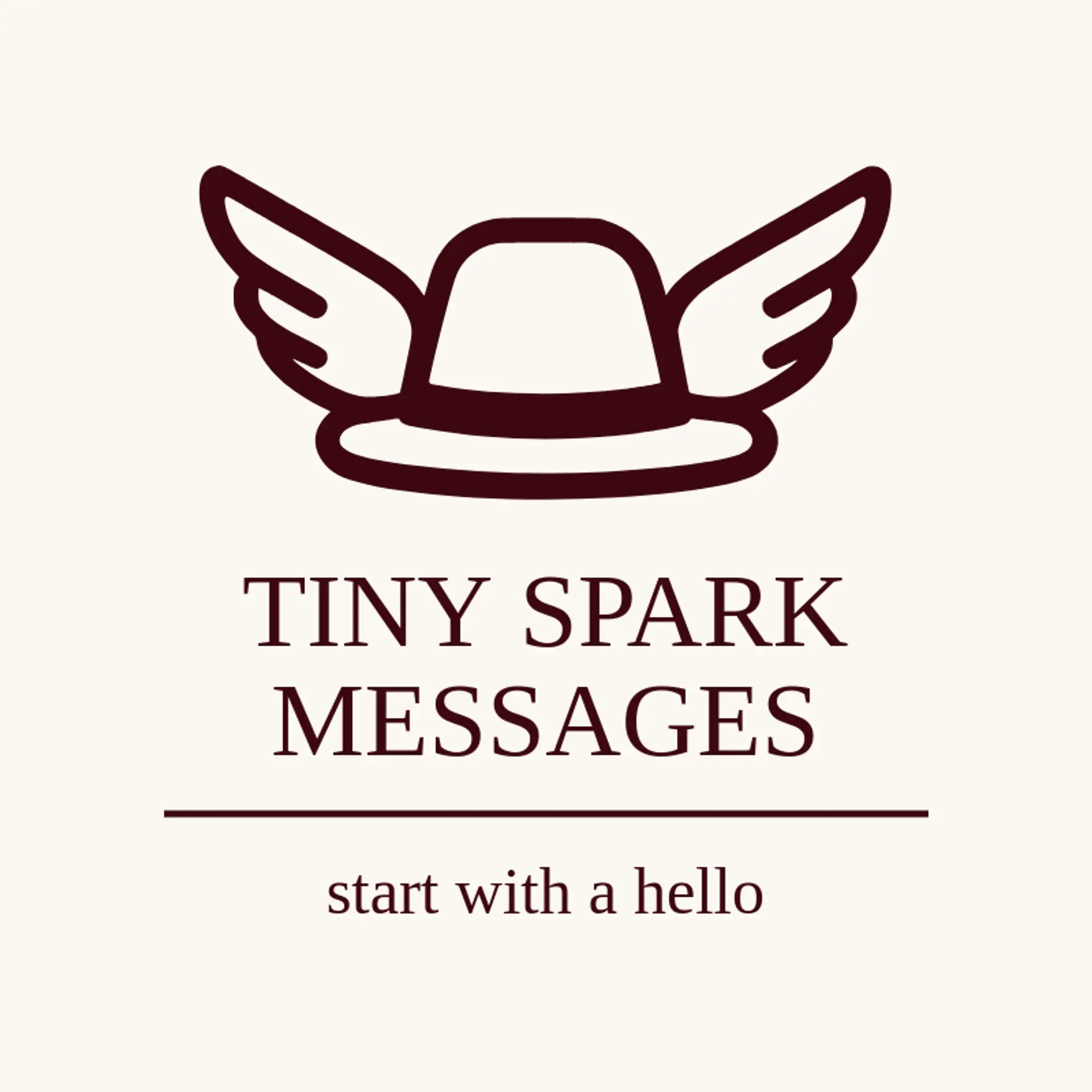 Tiny Spark Messages logo for messenger