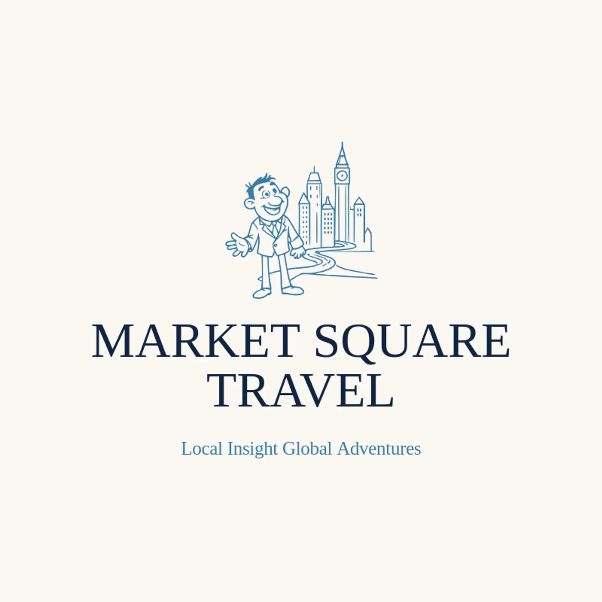 Market Square Travel logo for travel agent