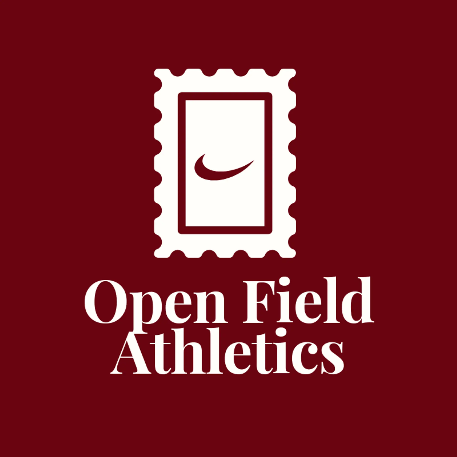 Open Field Athletics logo for swoosh