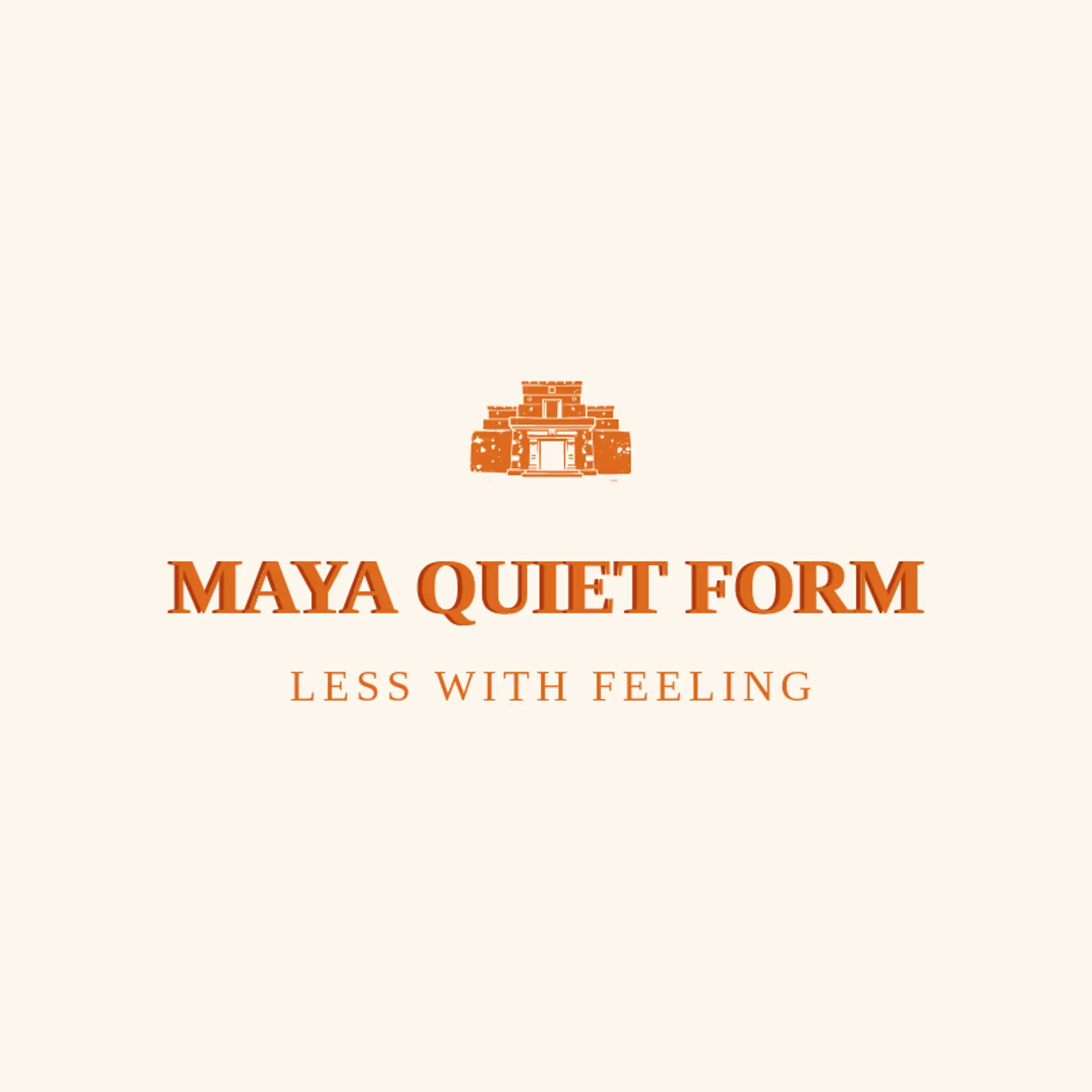 Maya Quiet Form logo for maya