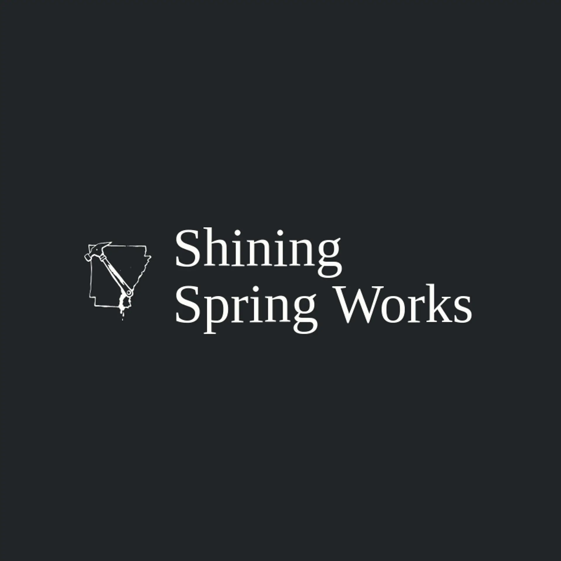 Shining Spring Works logo for arkansas