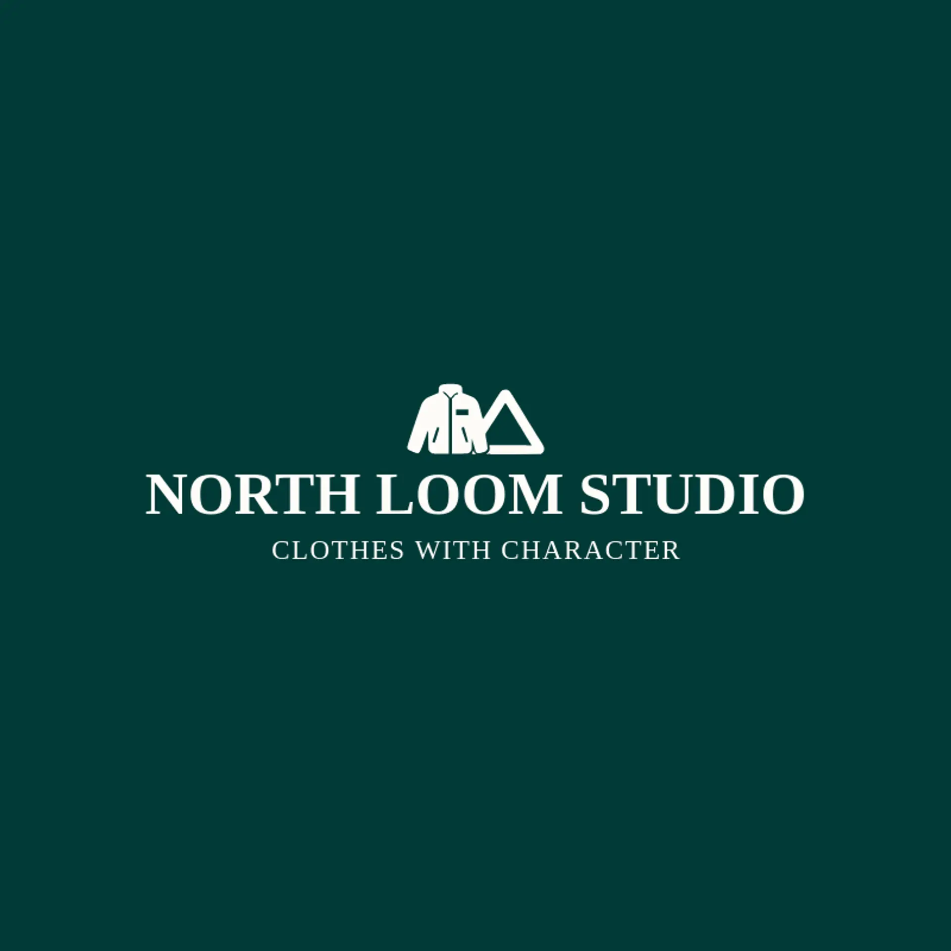 North Loom Studio logo for apparel