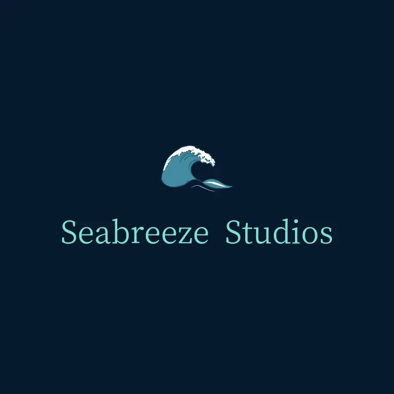 The record label name Seabreeze Studios as a branded logo with a color icon