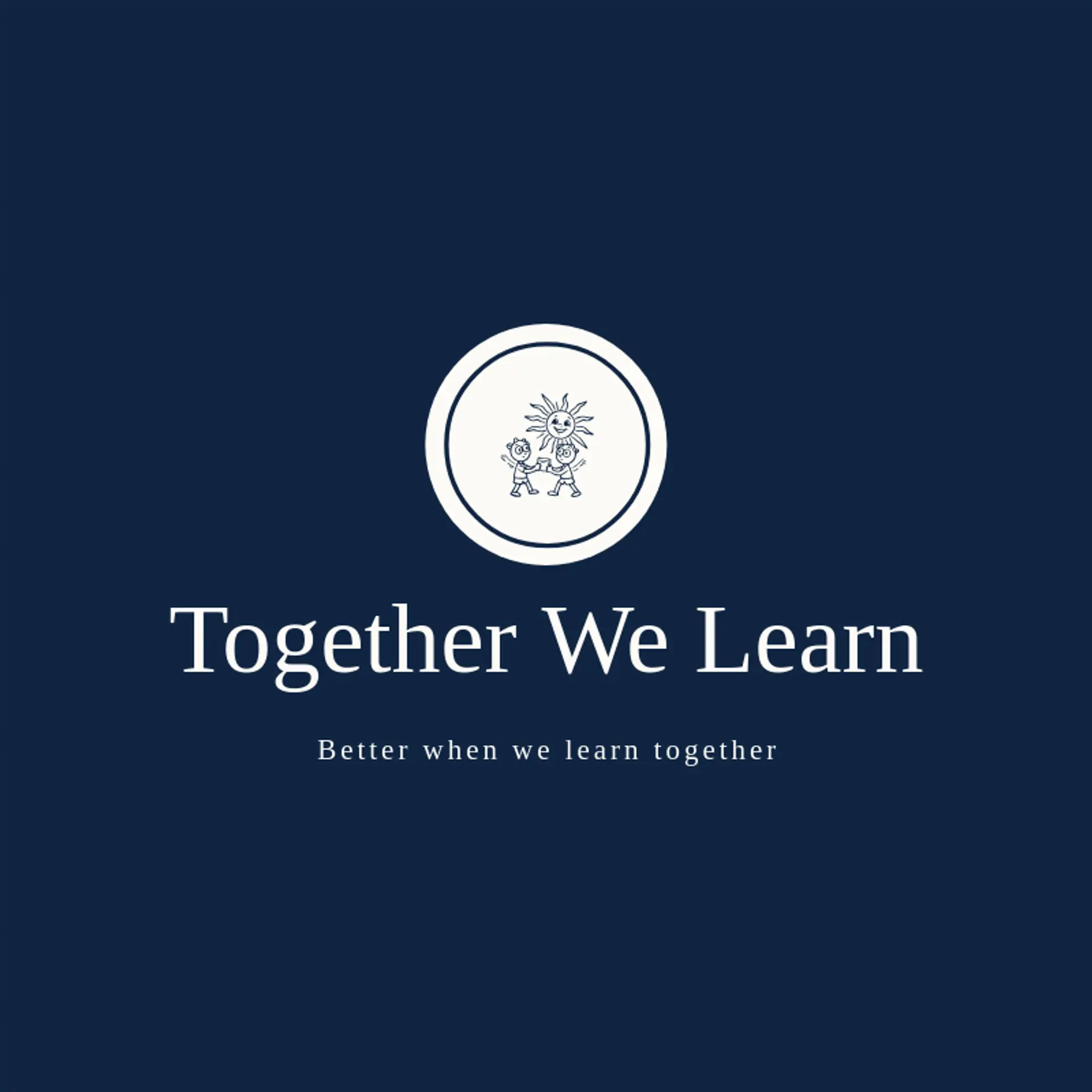 Together We Learn logo for special education