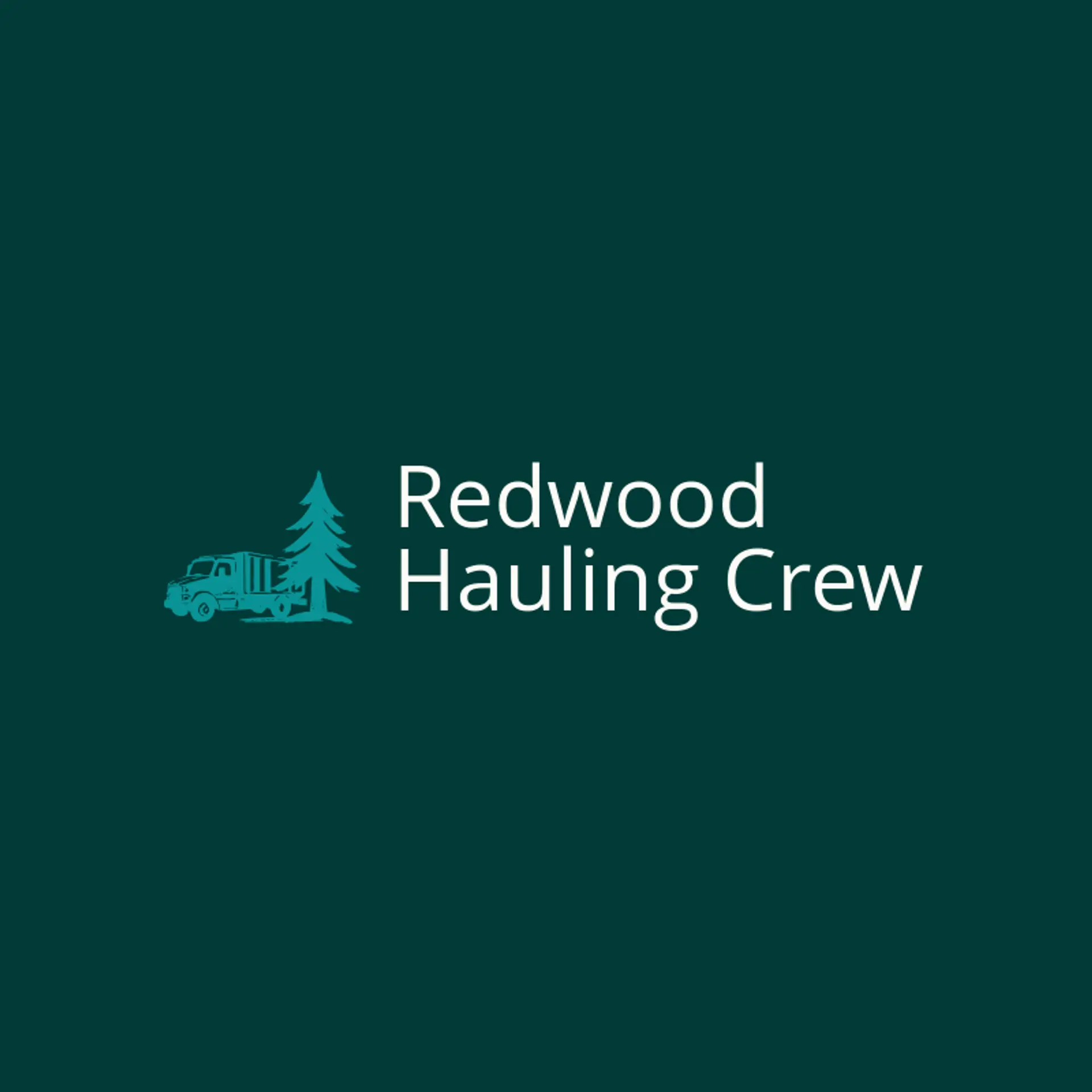 Redwood Hauling Crew logo for hauling