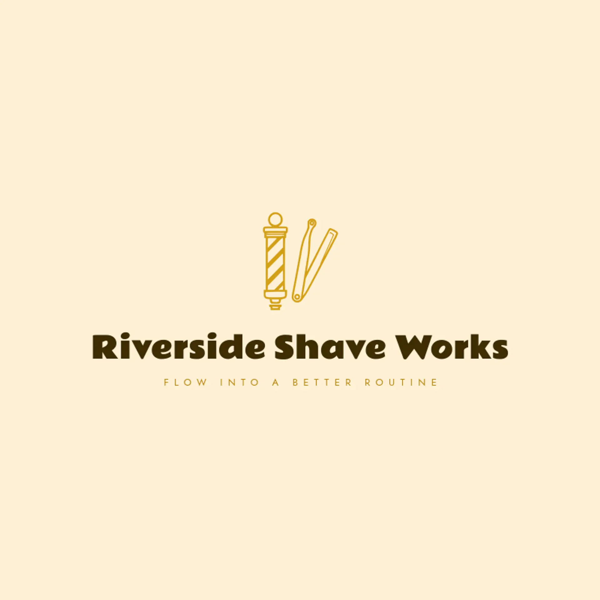 Riverside Shave Works logo for razor
