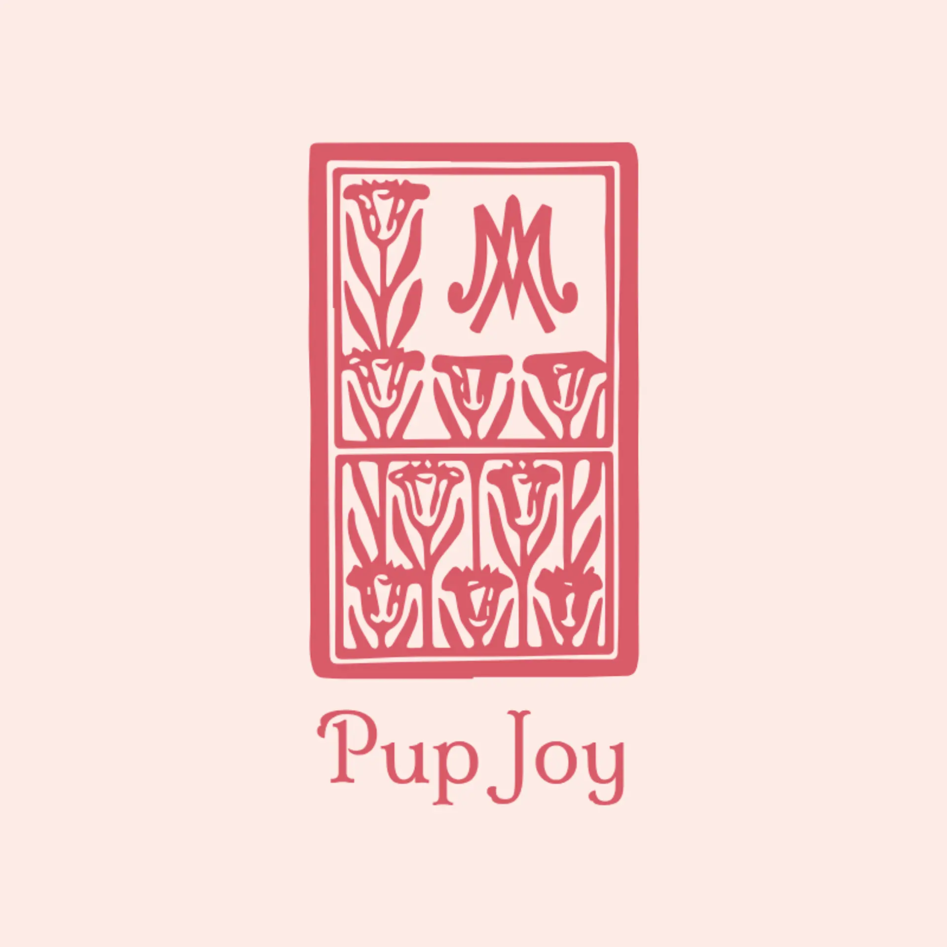 Pup Joy logo for dog daycare training spa