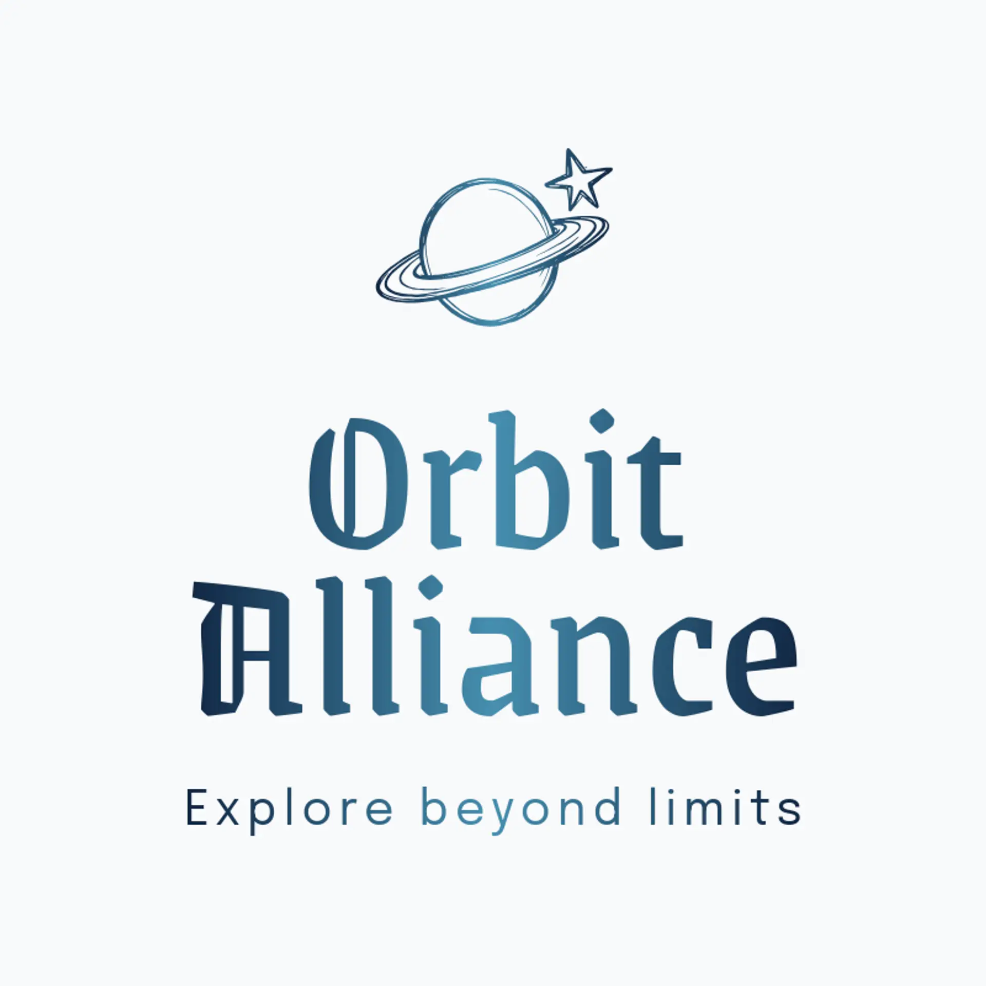 Orbit Alliance logo for superhero