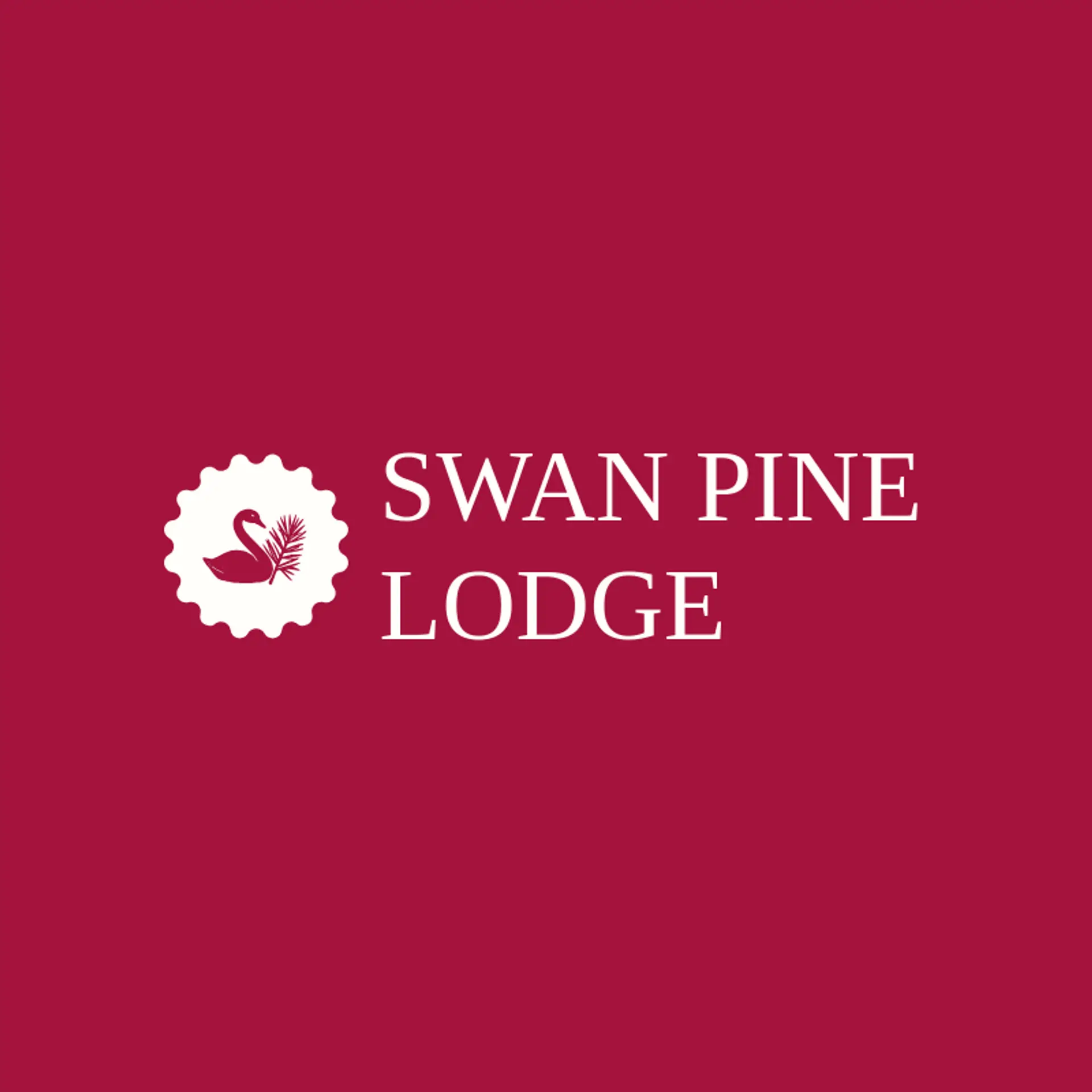 Swan Pine Lodge logo for swan