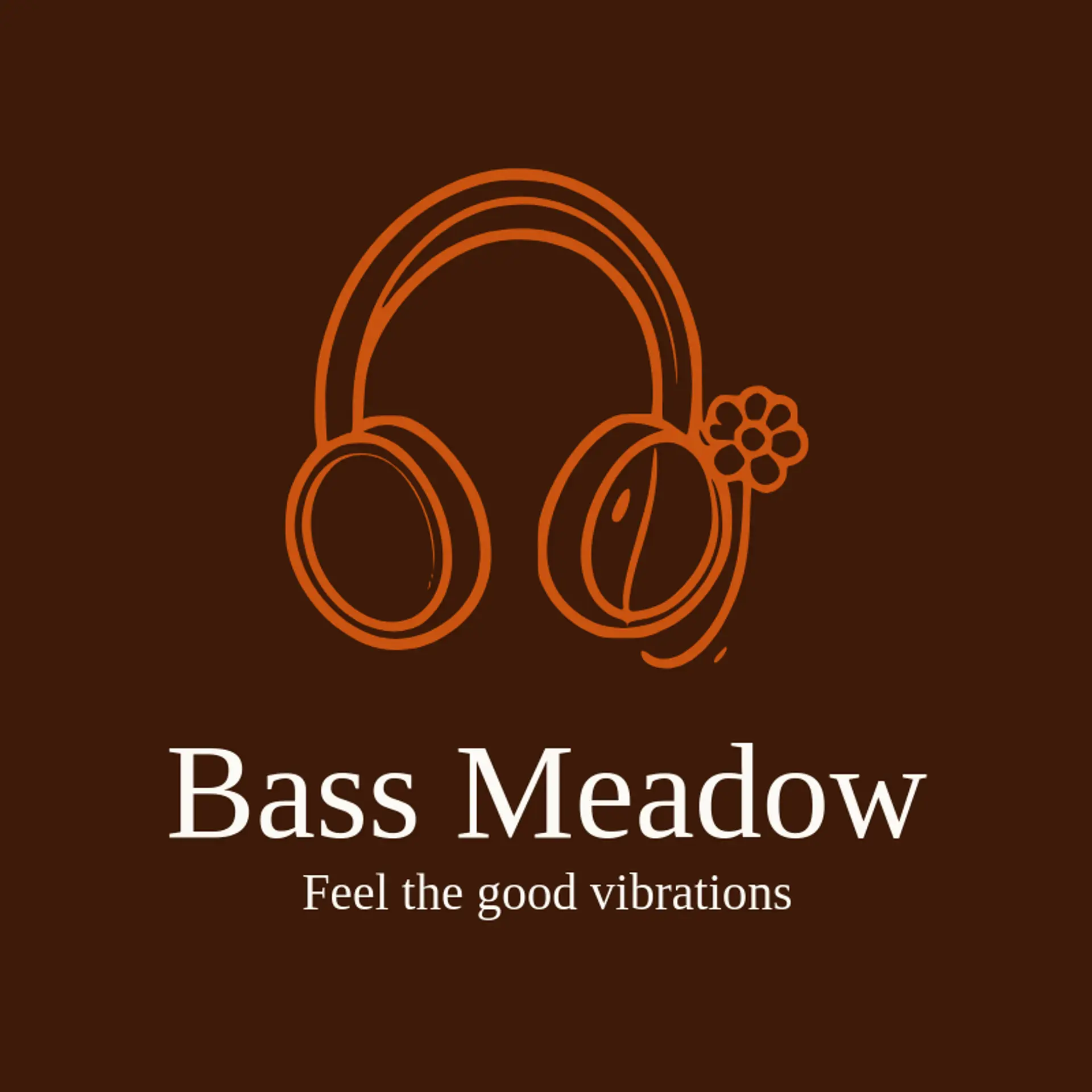 Bass Meadow logo for headphone