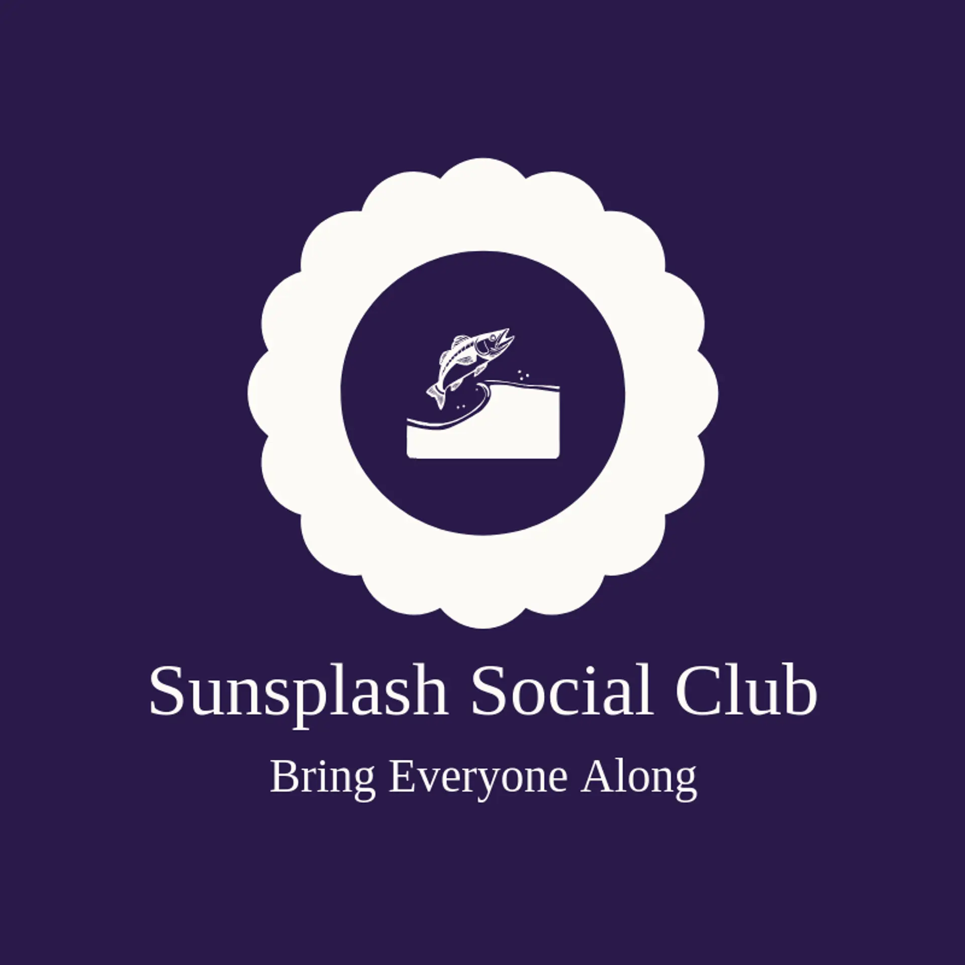 Sunsplash Social Club logo for splash