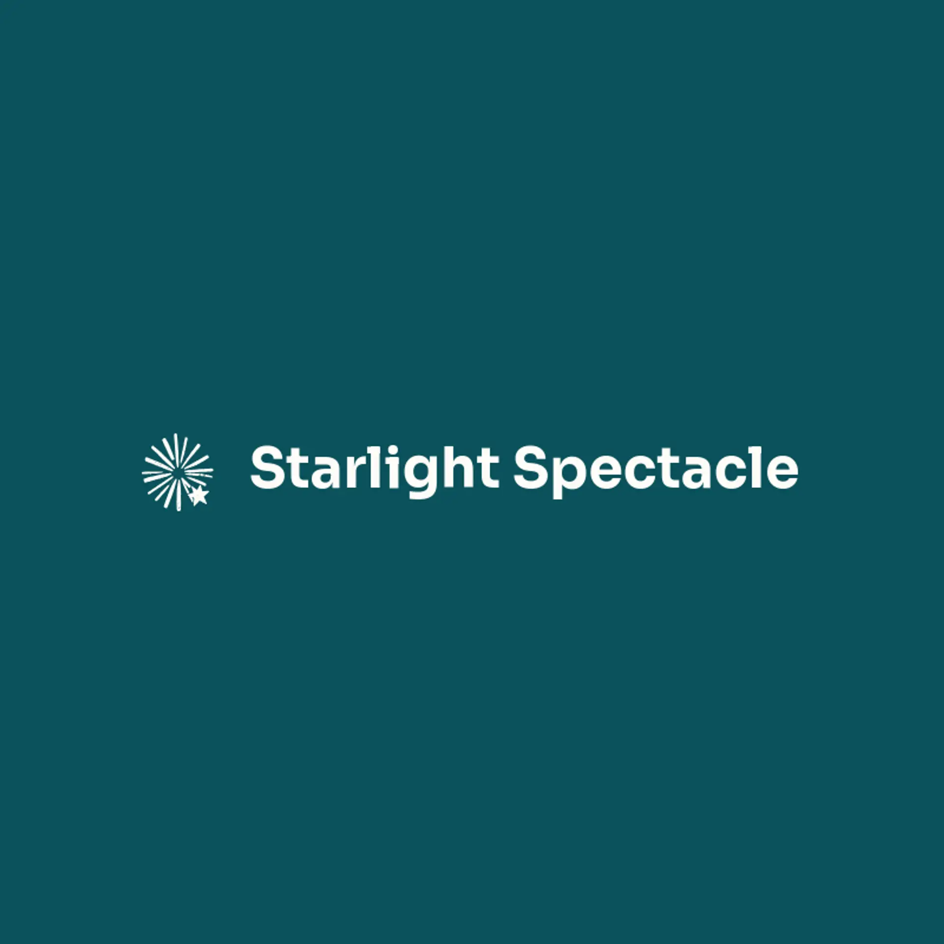 Starlight Spectacle logo for theme park