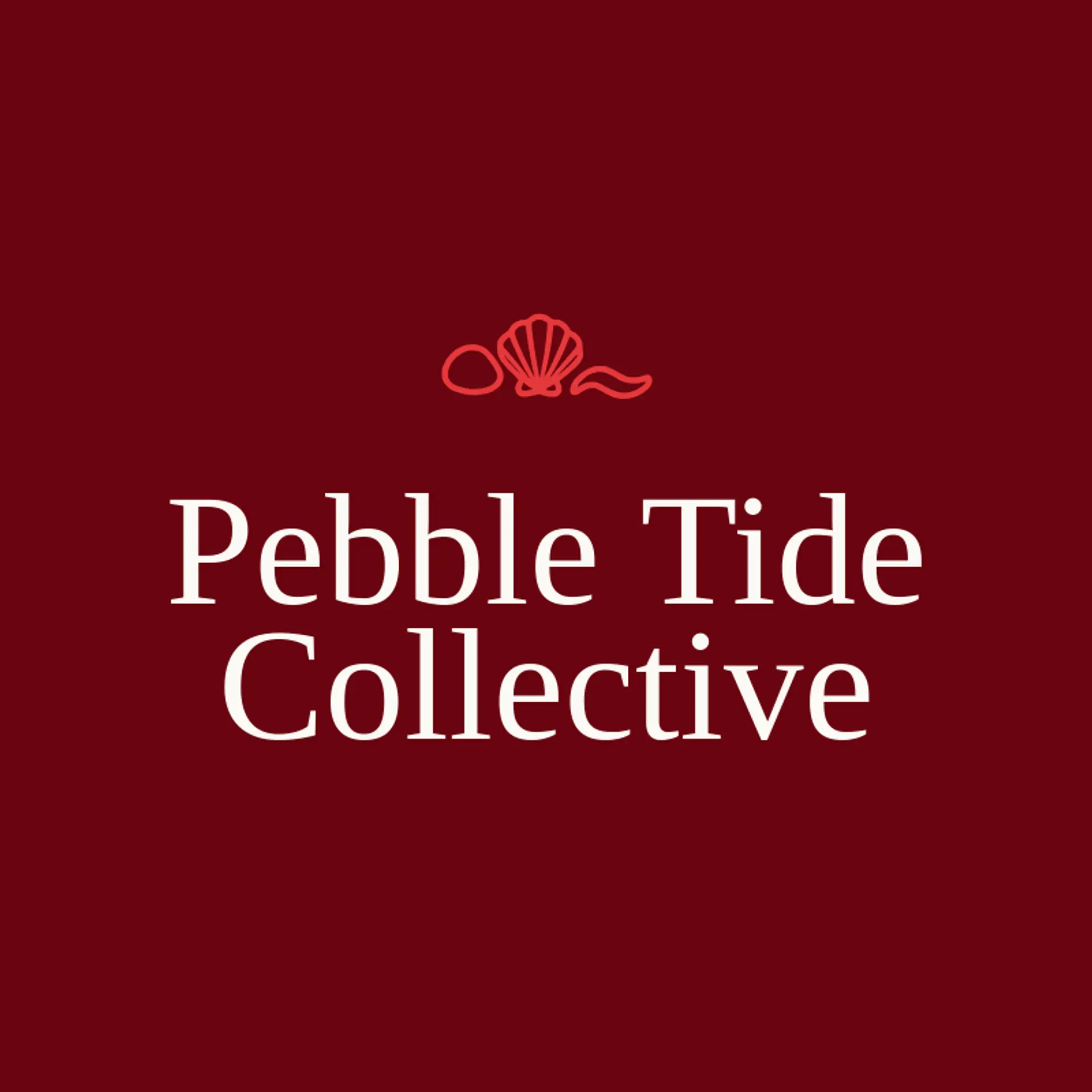 Pebble Tide Collective logo for shell