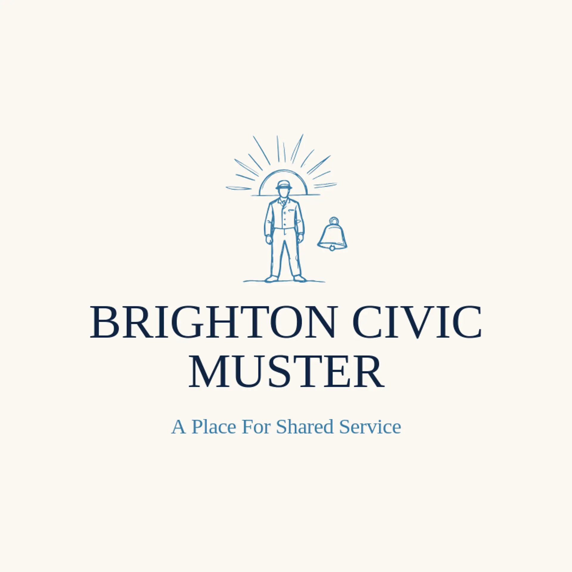Brighton Civic Muster logo for militia