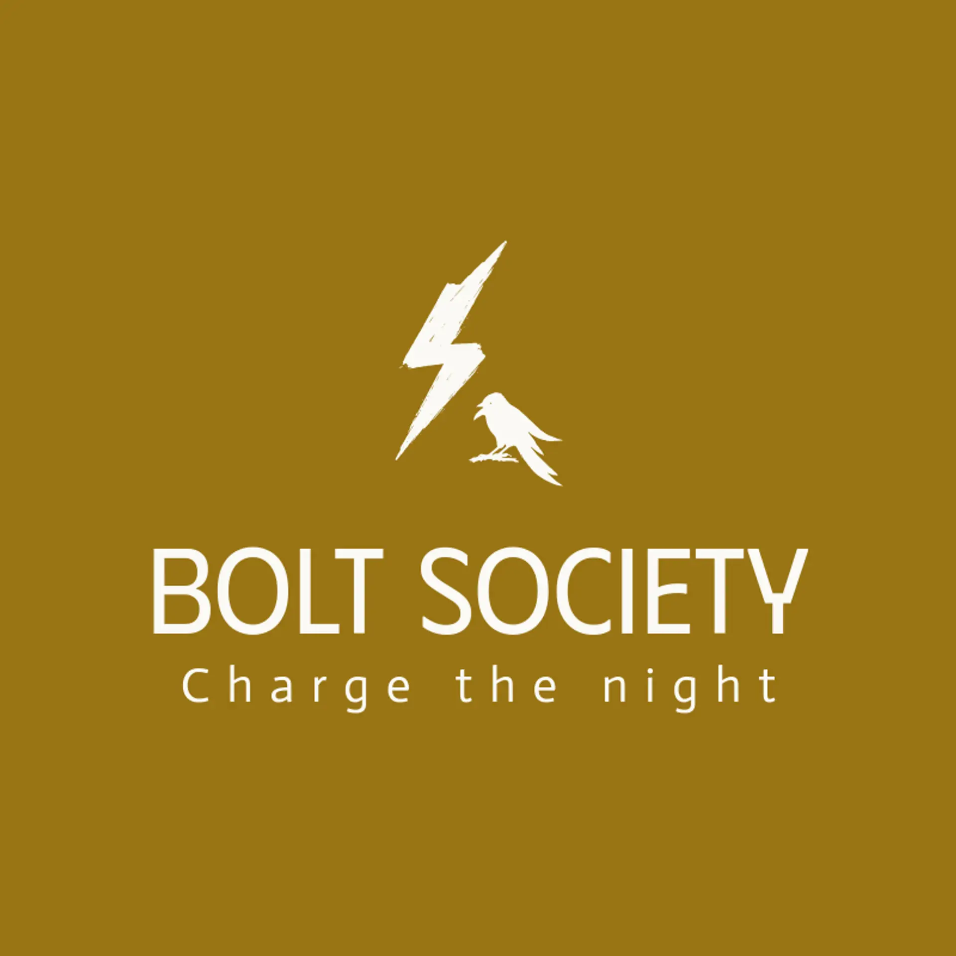 Bolt Society logo for metal band