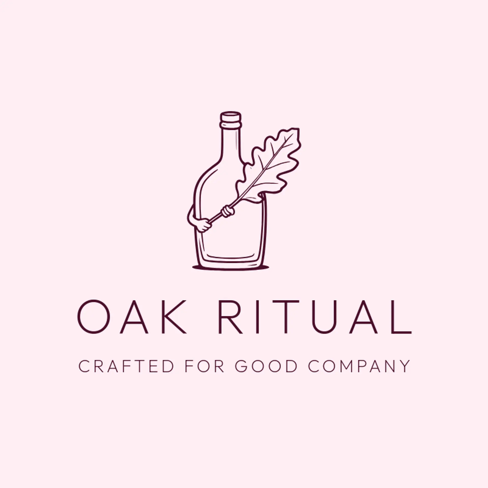Oak Ritual logo for alcohol