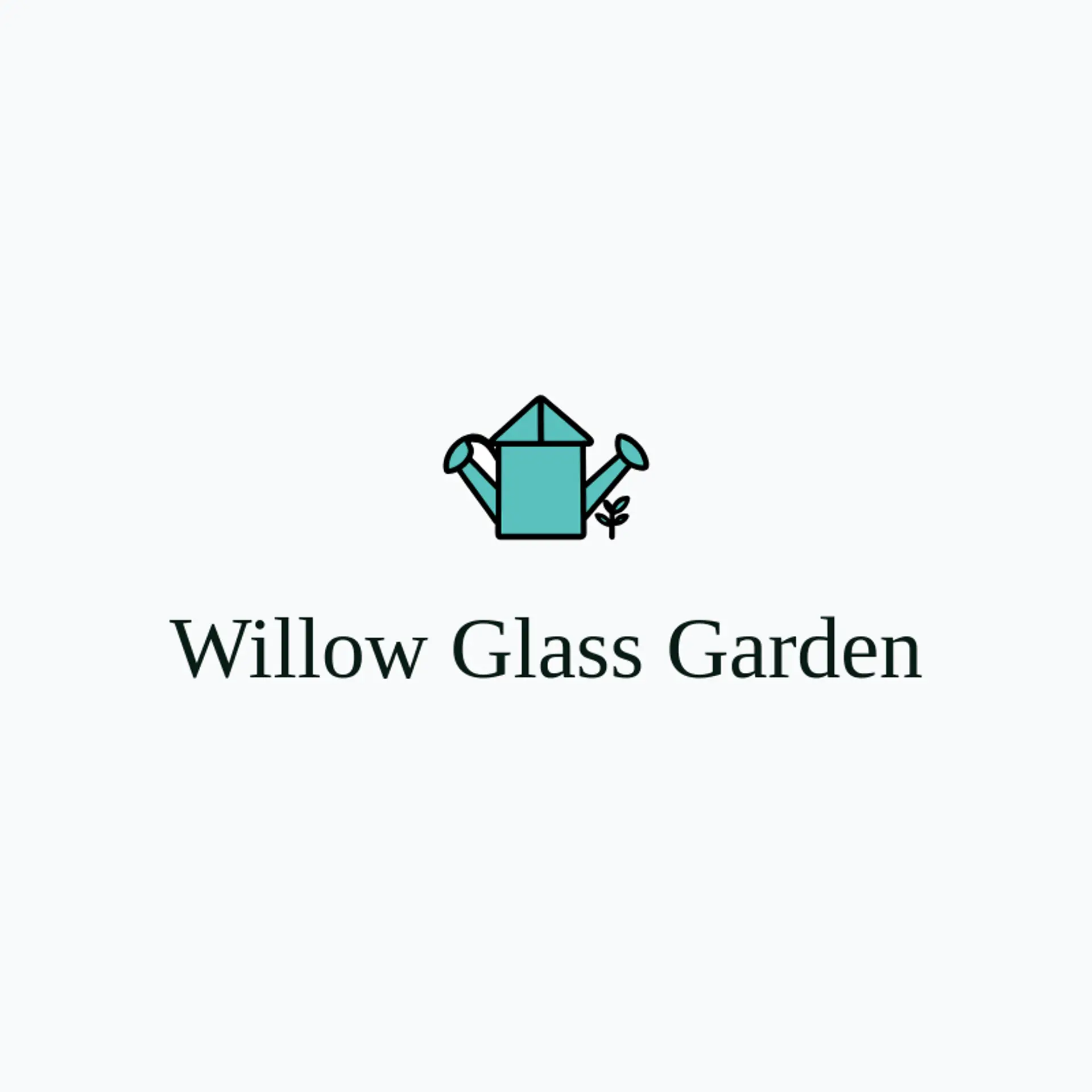 Willow Glass Garden logo for greenhouse