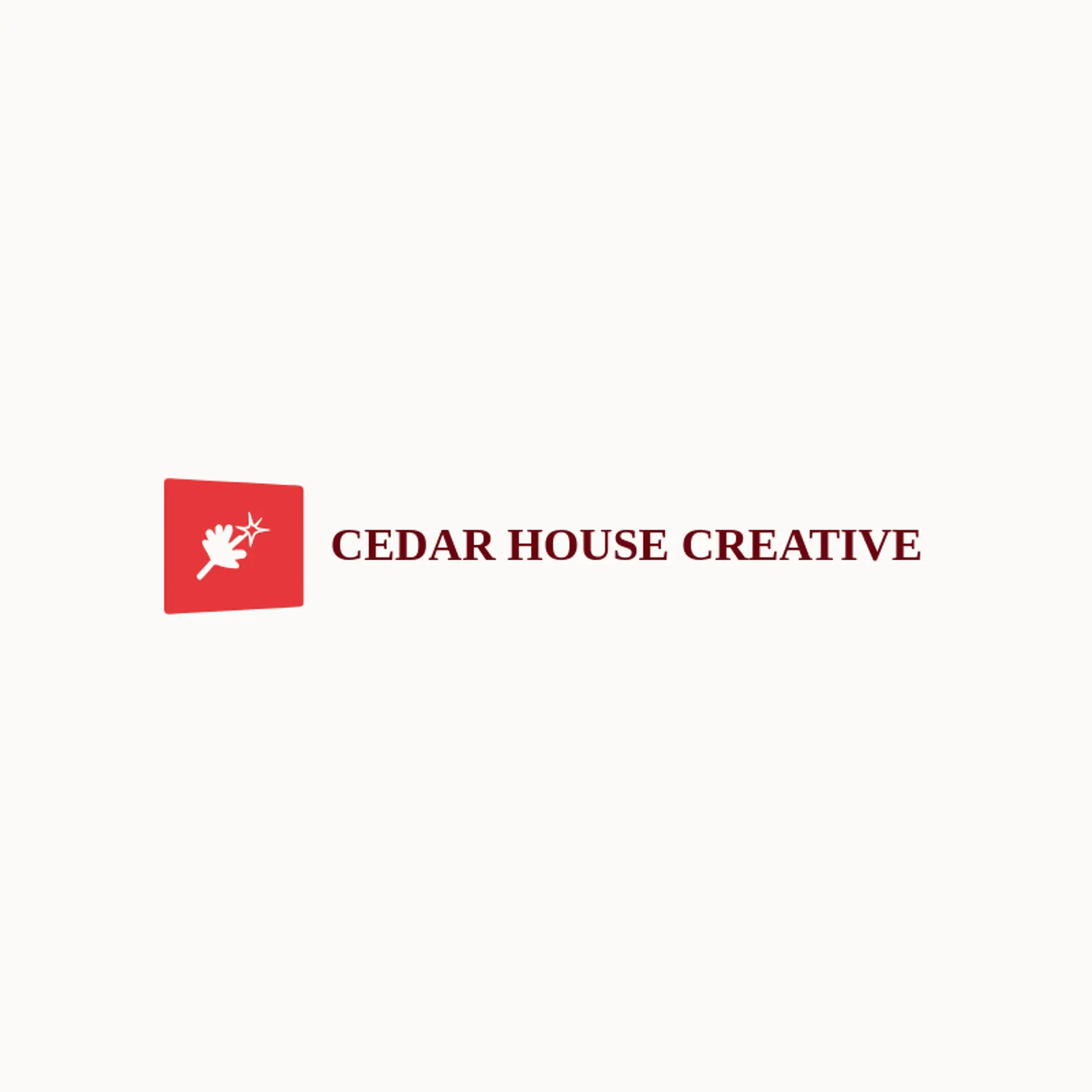 Cedar House Creative logo for agency