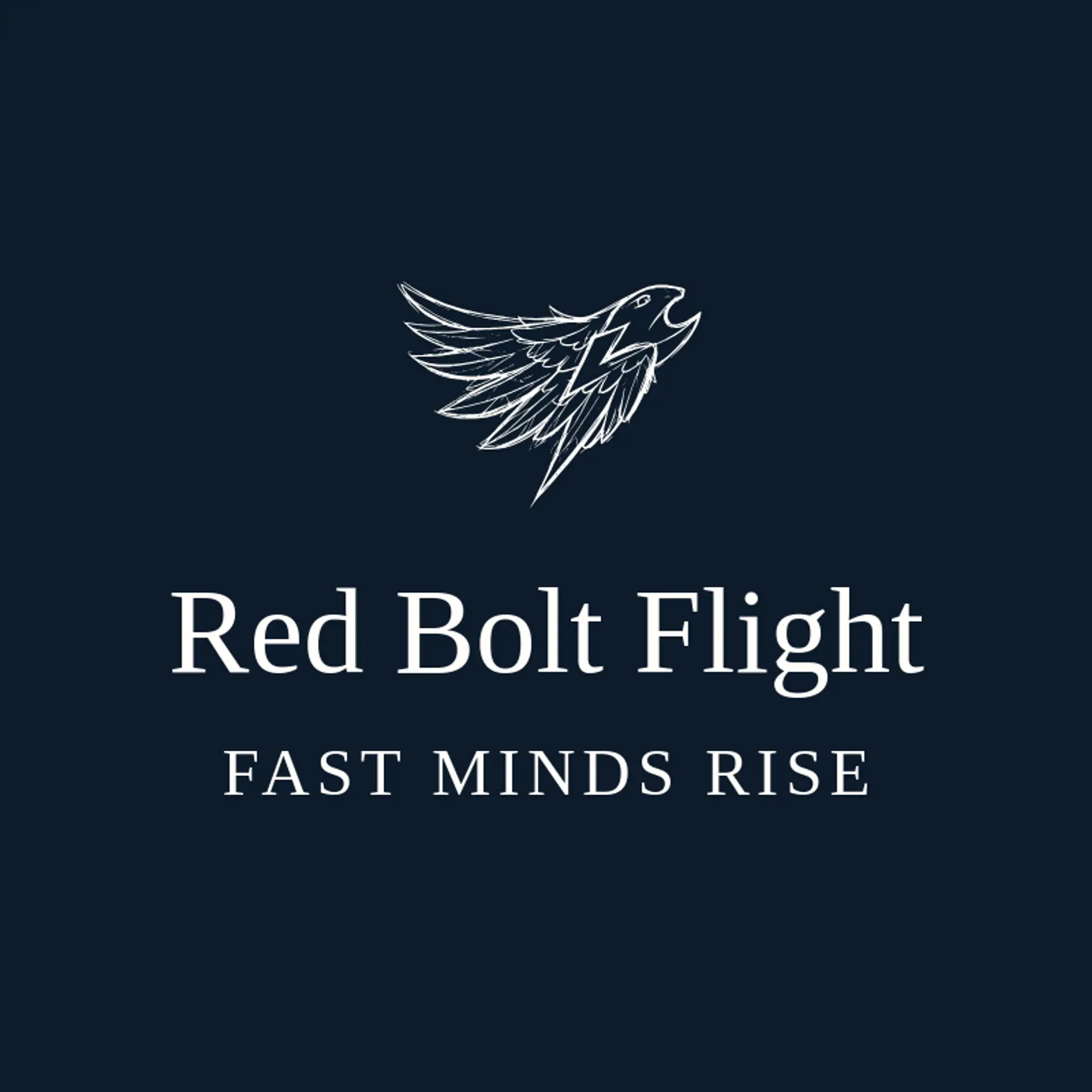 Red Bolt Flight logo for hawk