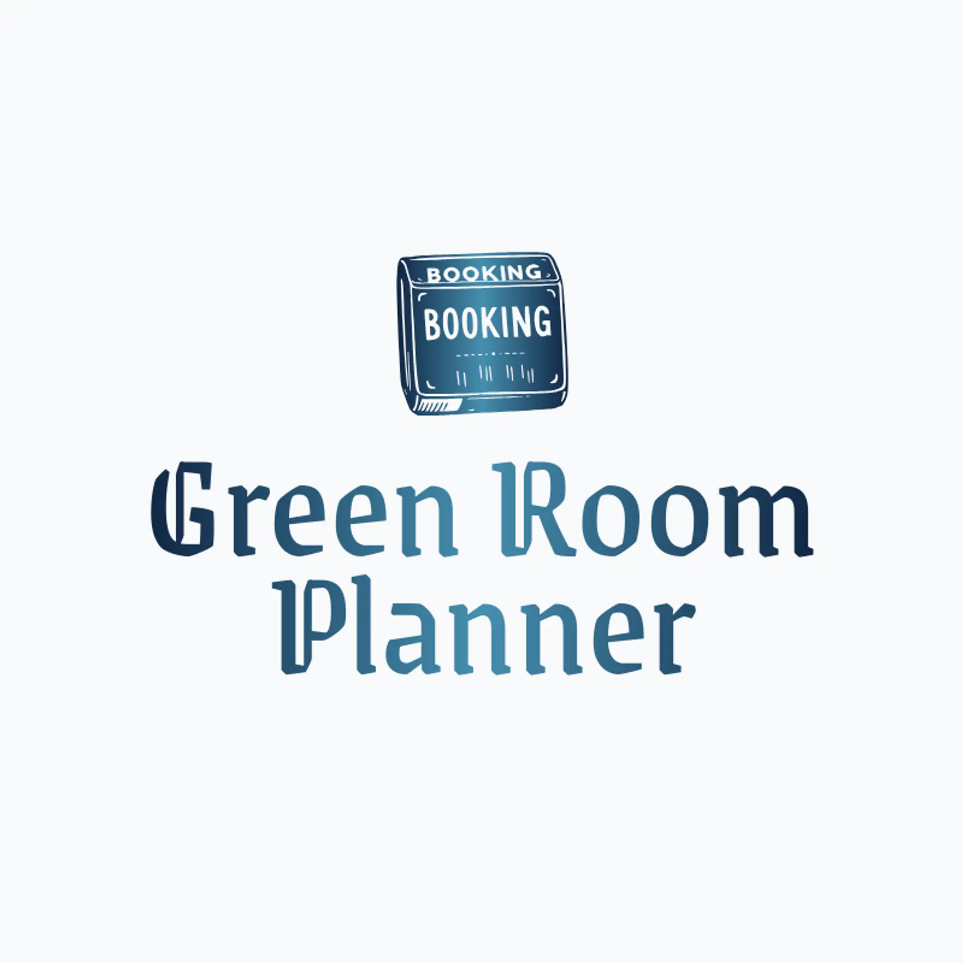 Green Room Planner logo for booking