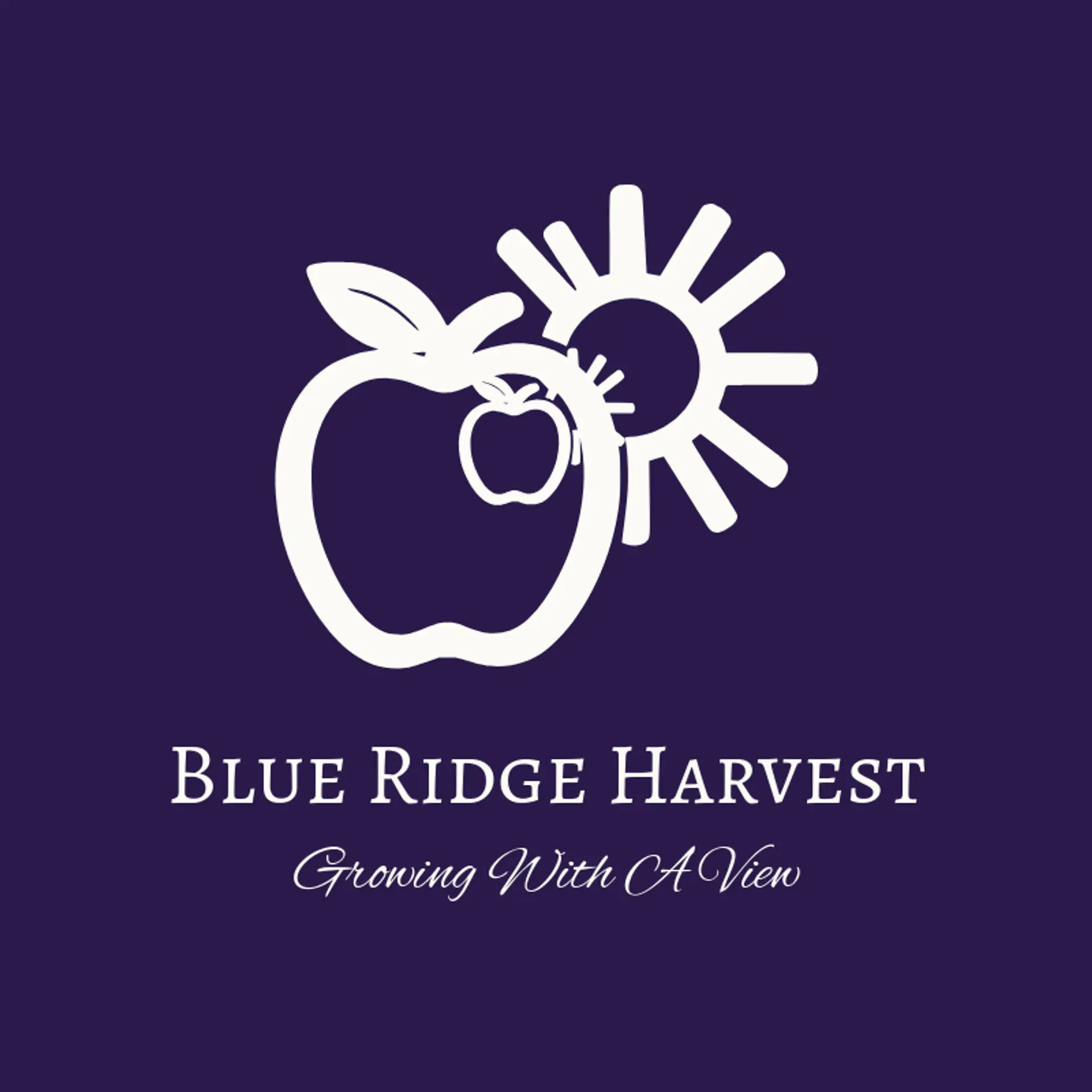 Blue Ridge Harvest logo for farm