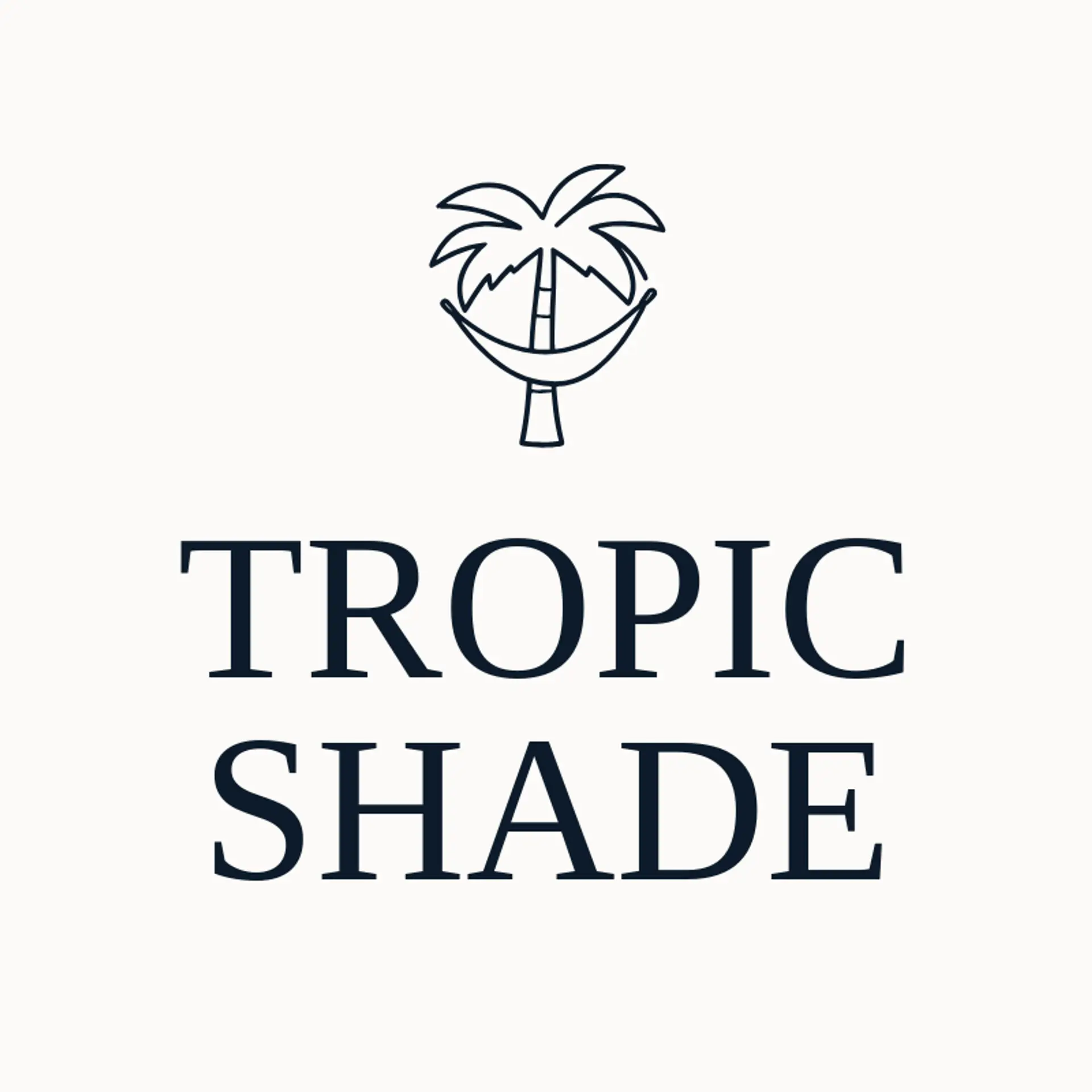 Tropic Shade logo for palm tree