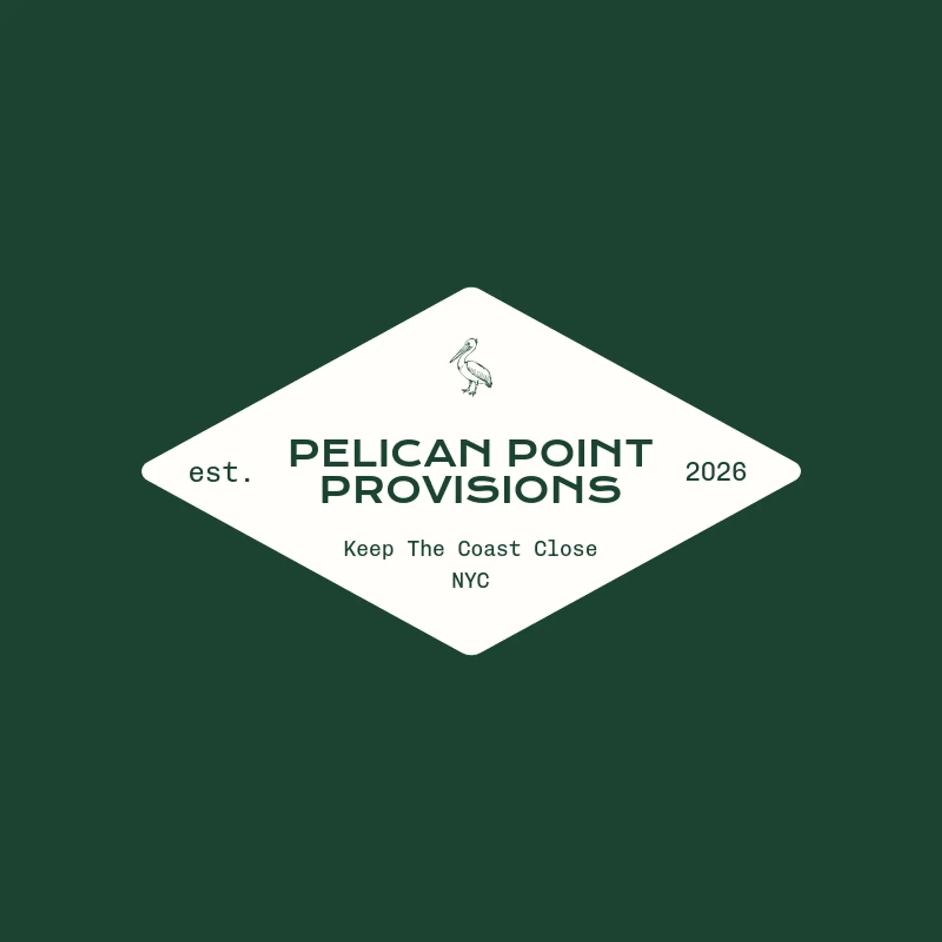 Pelican Point Provisions logo for pelican