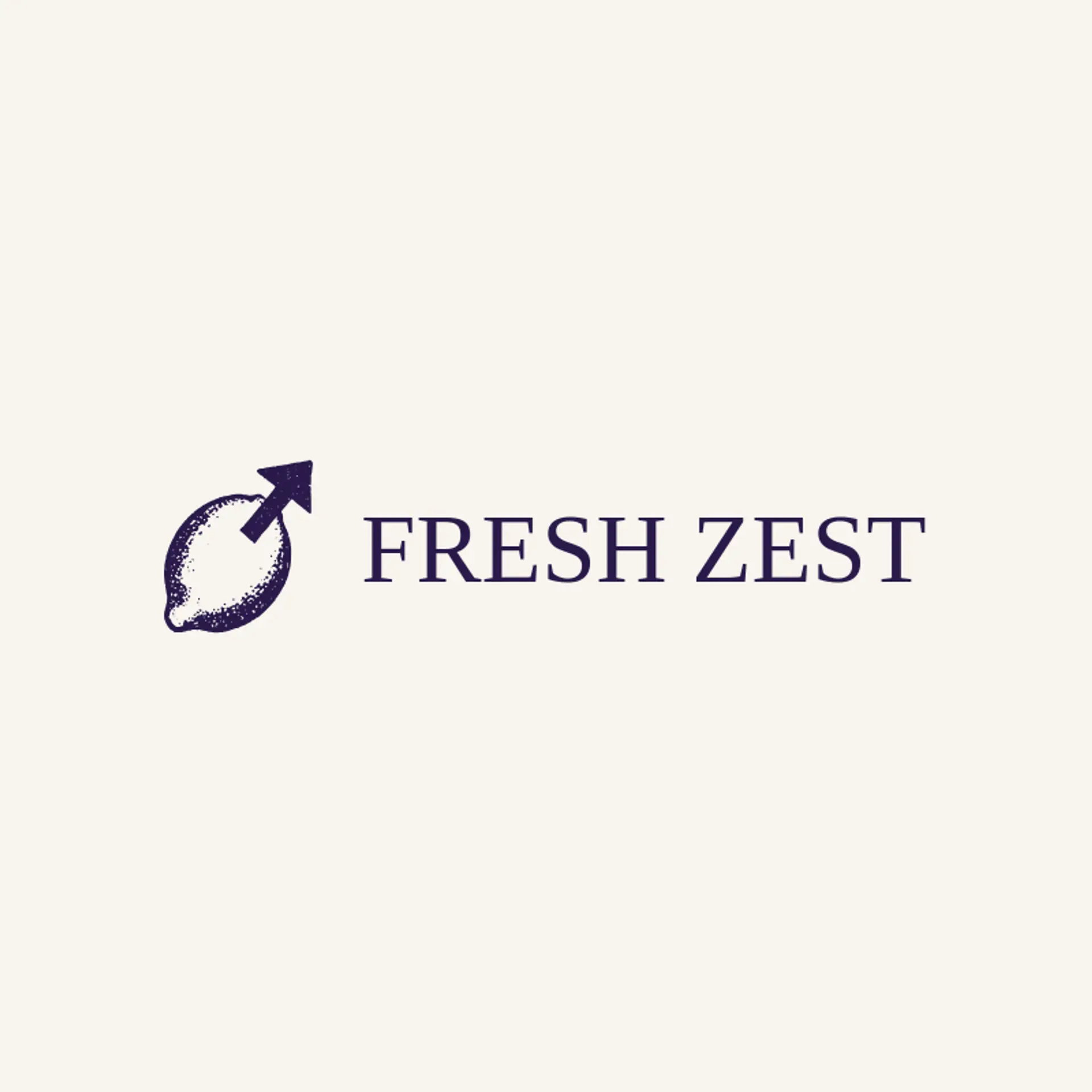 Fresh Zest logo for lemon