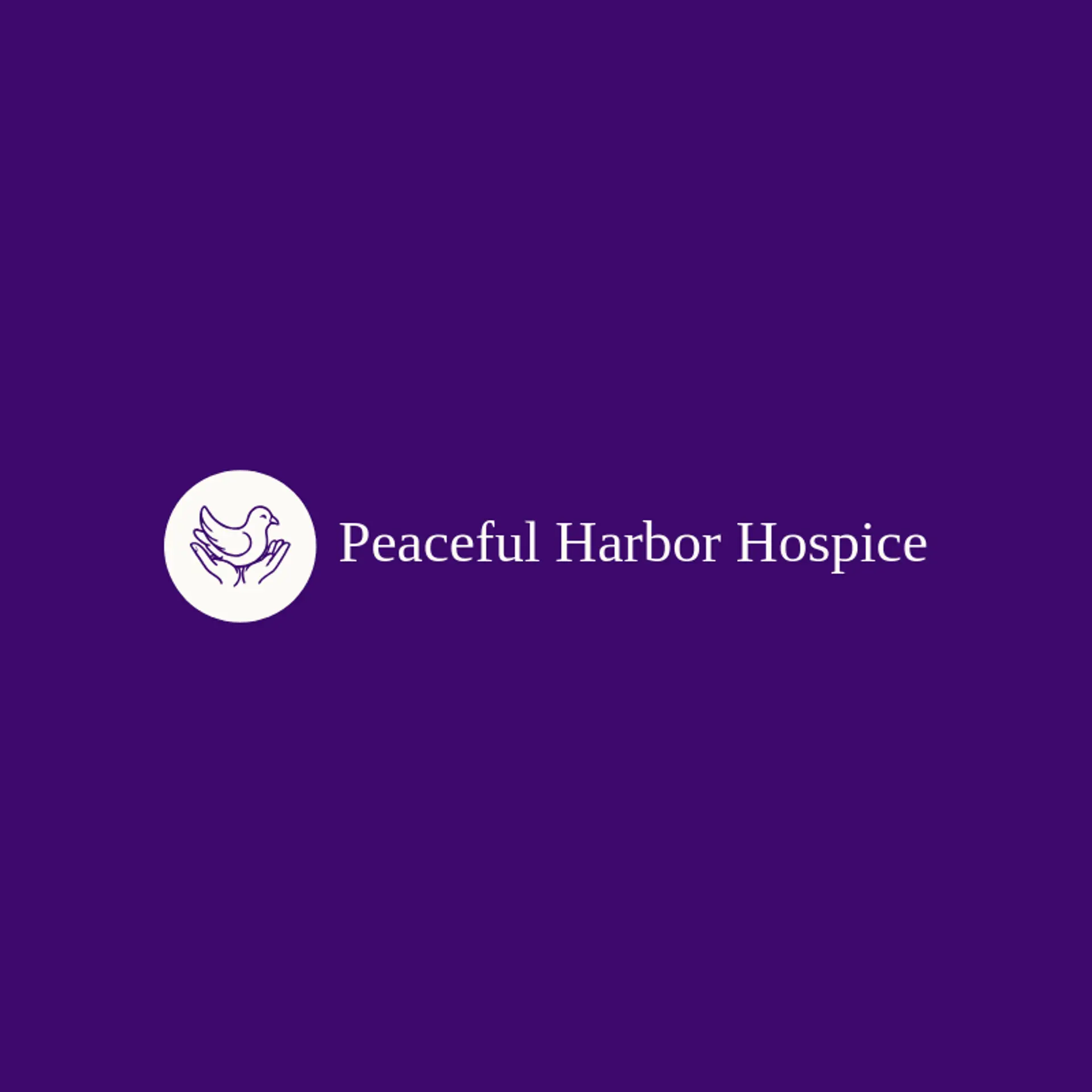 Peaceful Harbor Hospice logo for hospice