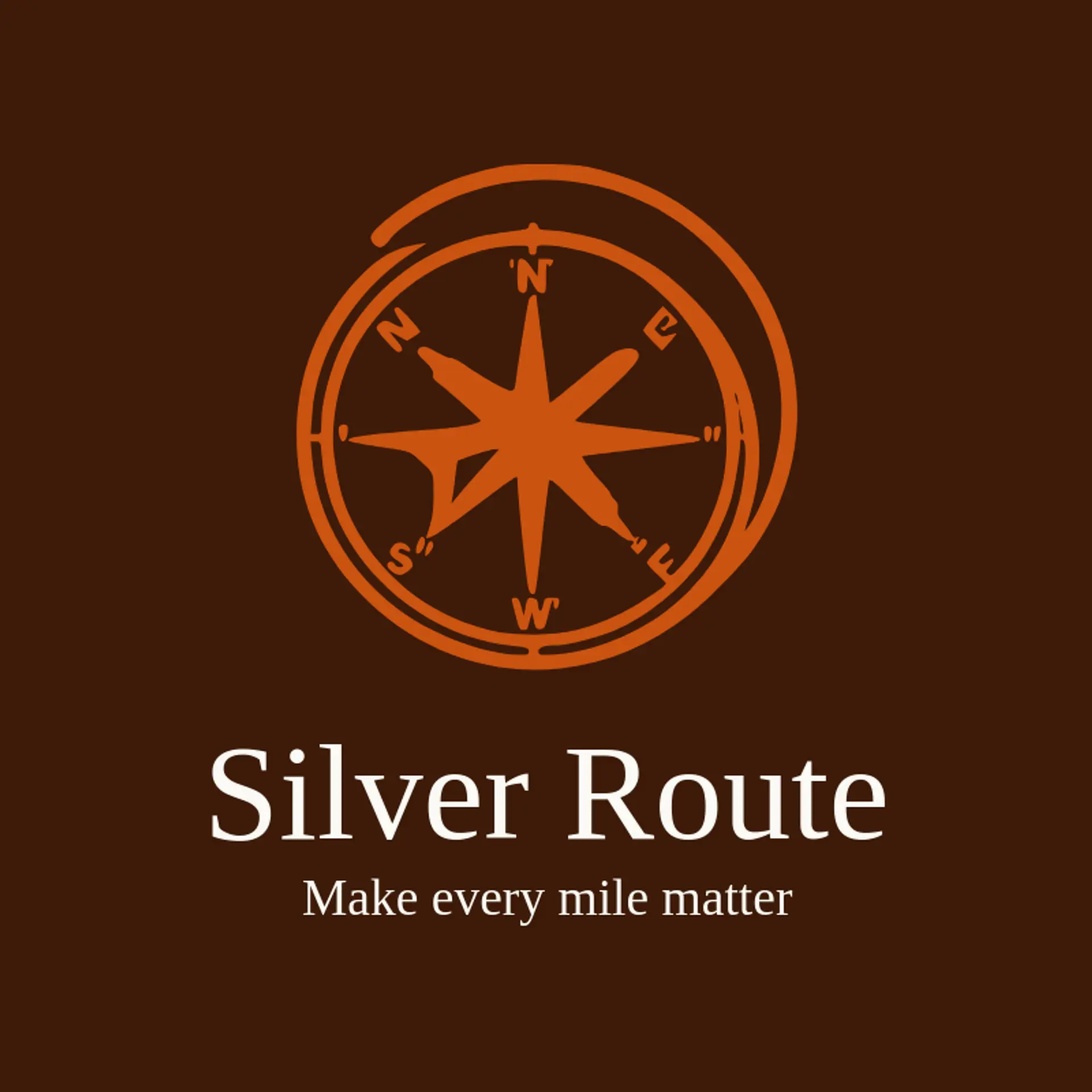 Silver Route logo for airport