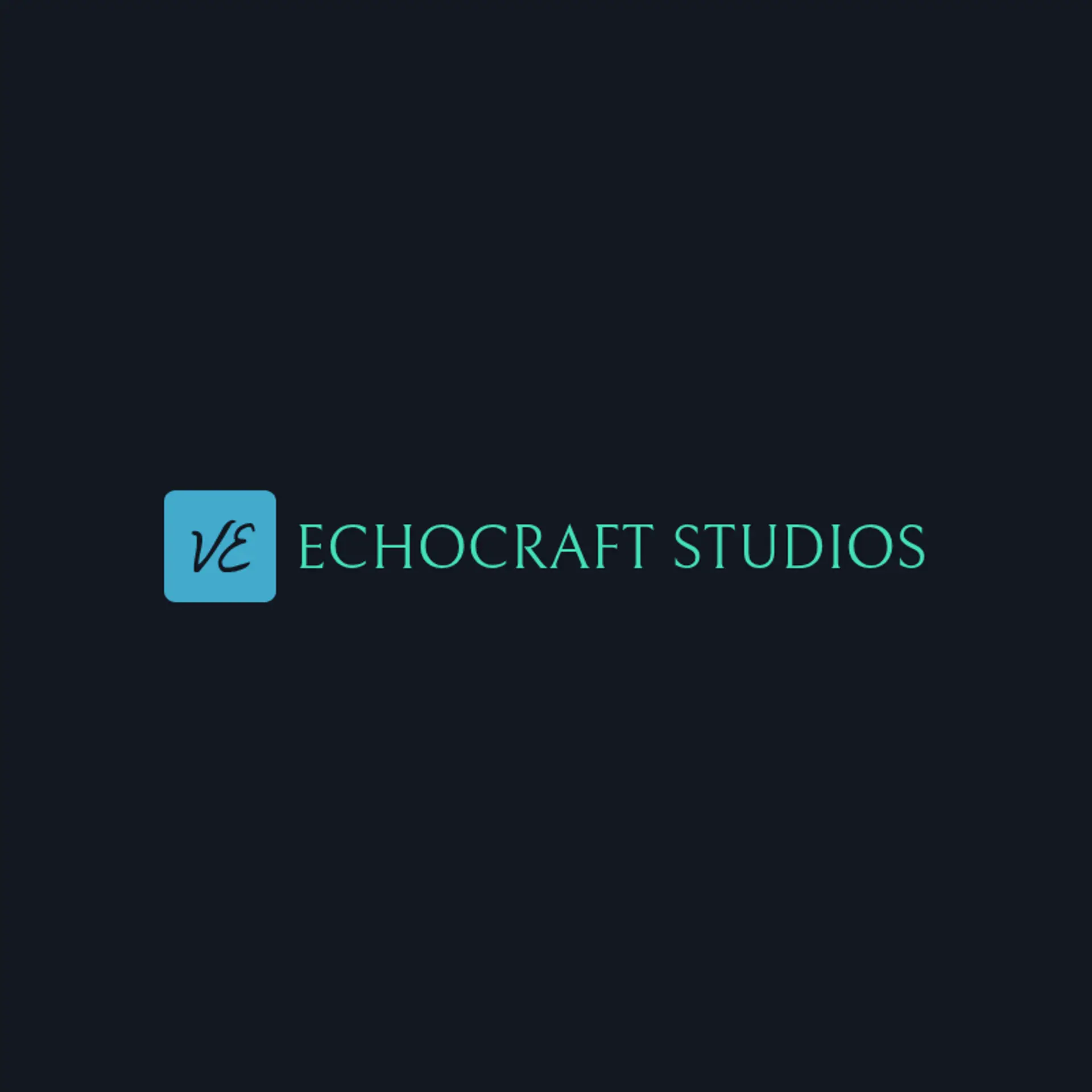 EchoForge Studios logo for music production